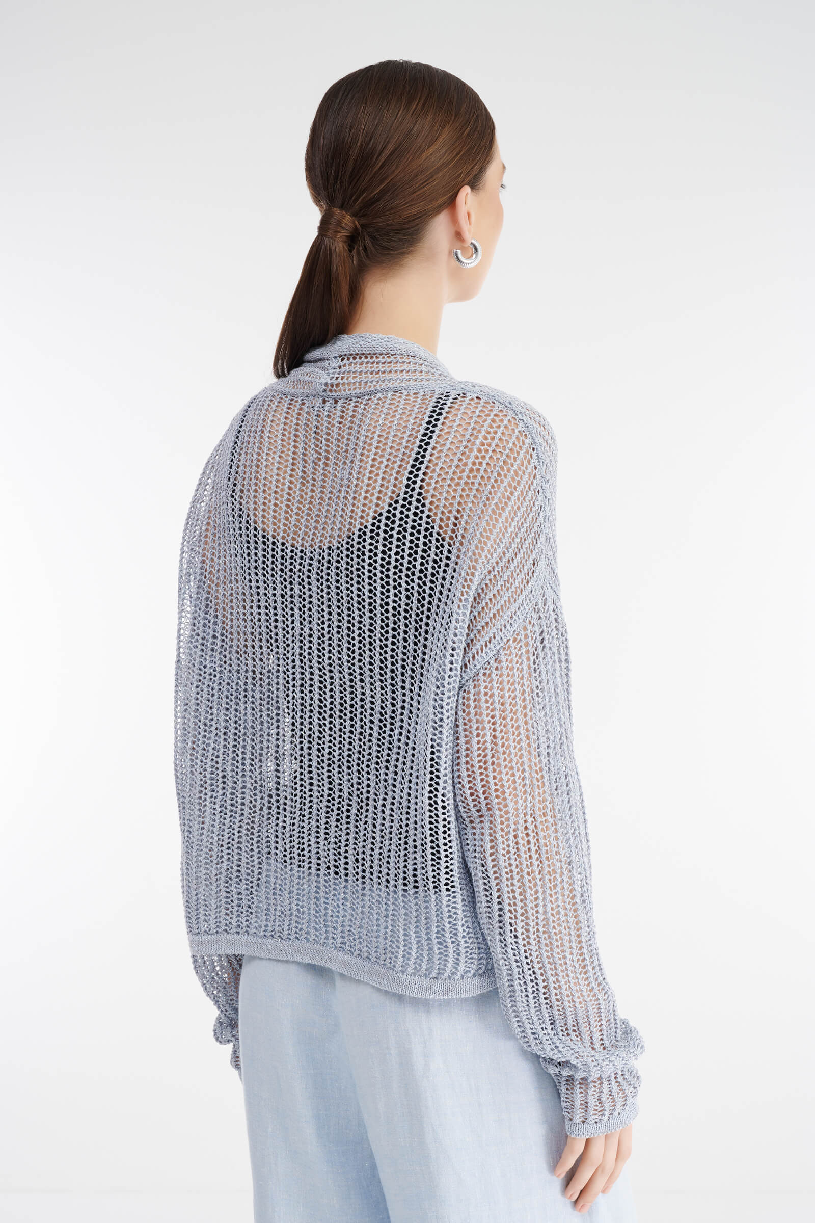 Тонкий вязаный кардиган Бренд Sarah Pacini