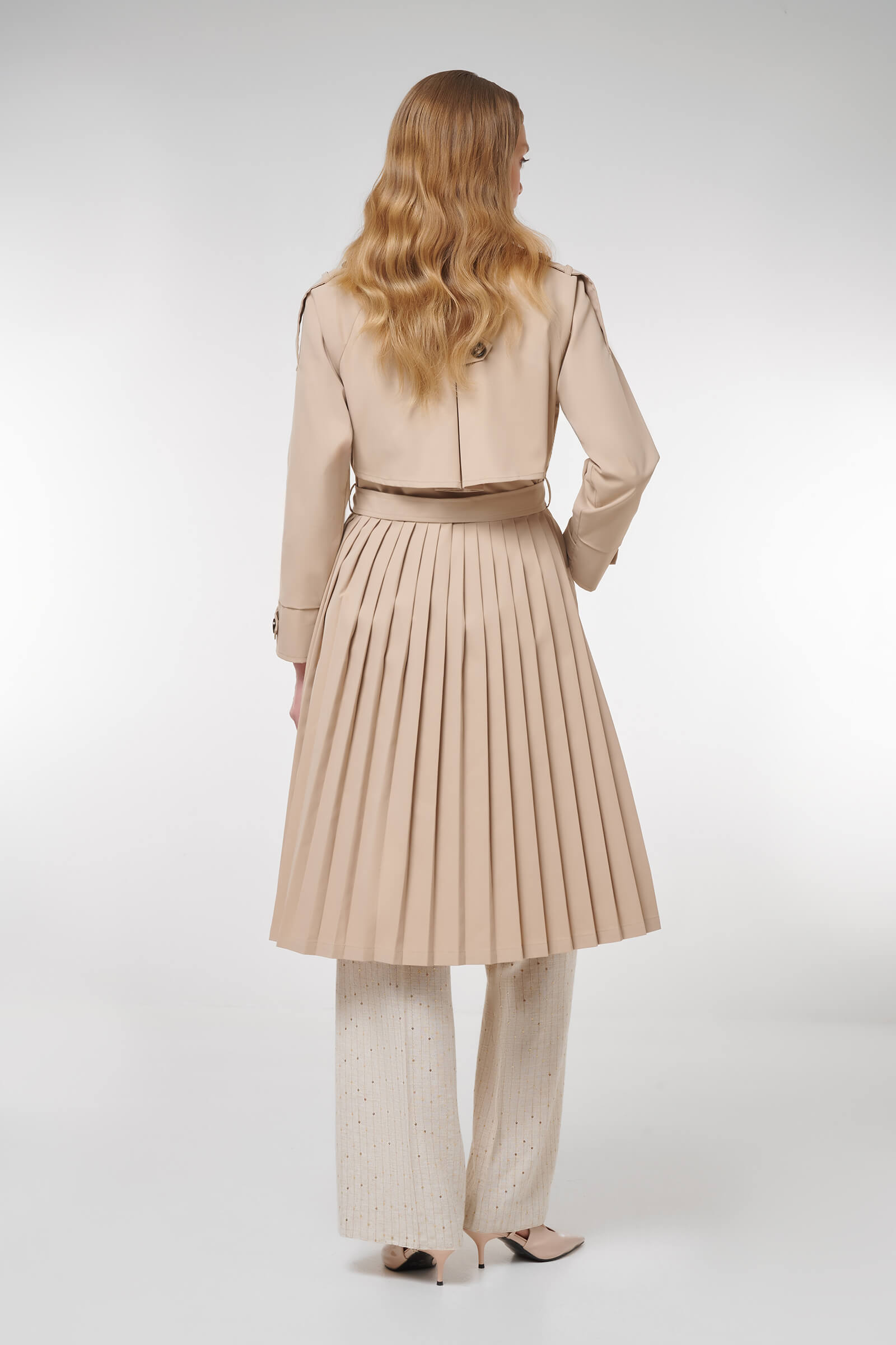 Классический тренч с поясом Бренд Caterina Leman