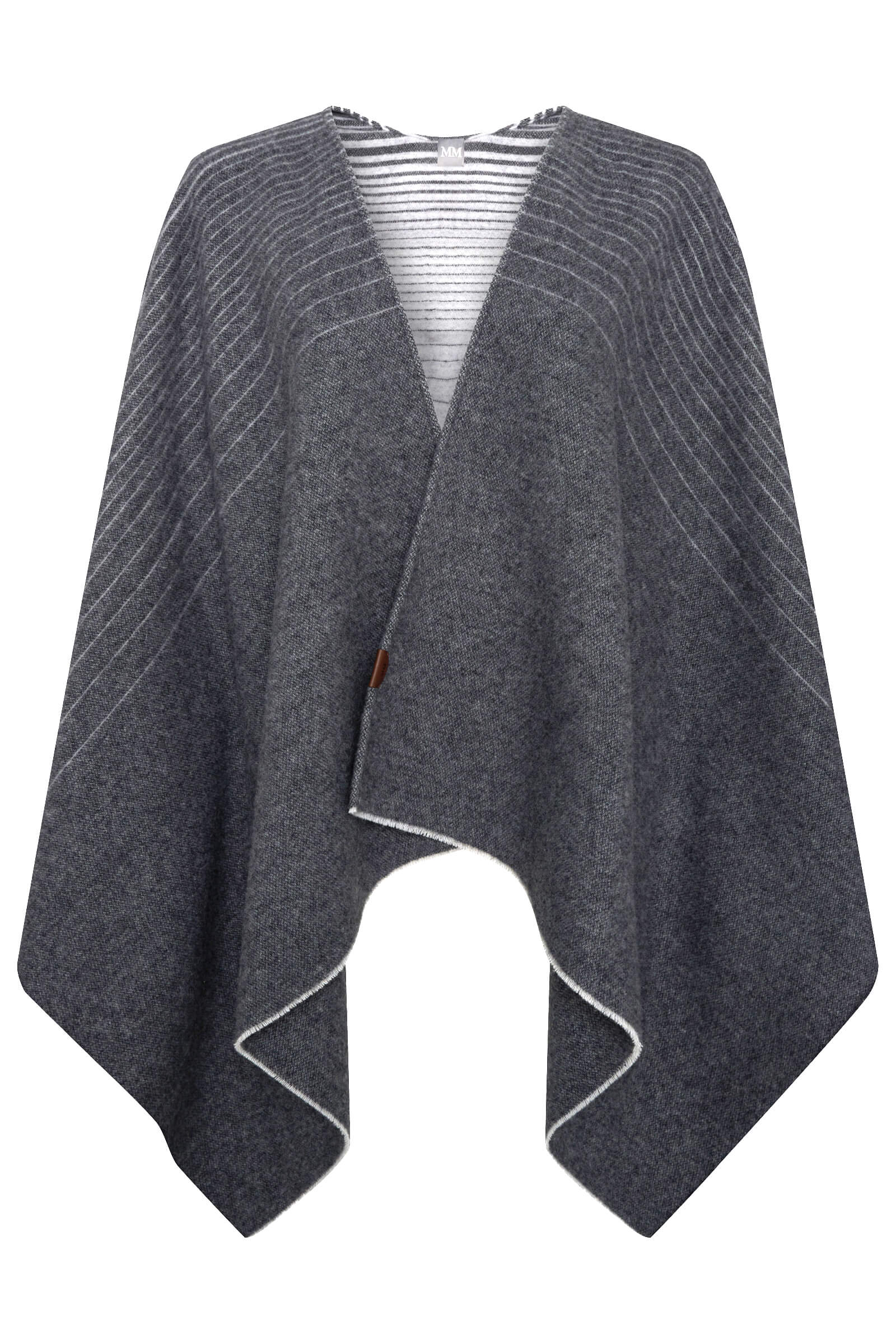 Шерстяное пончо Бренд MM