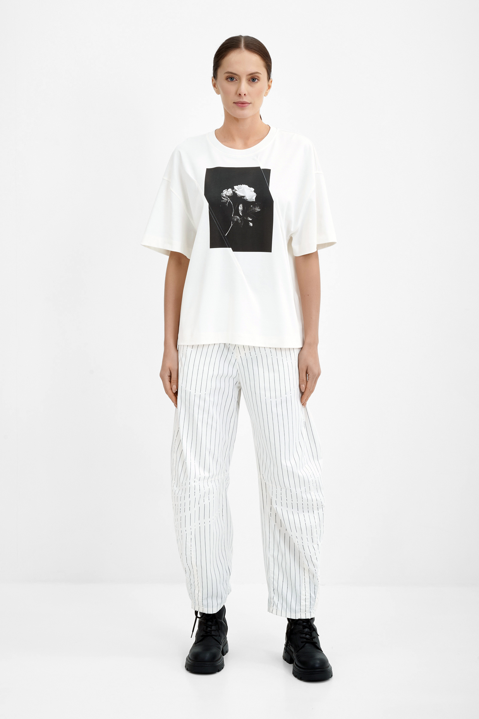 Футболка с принтом Бренд High