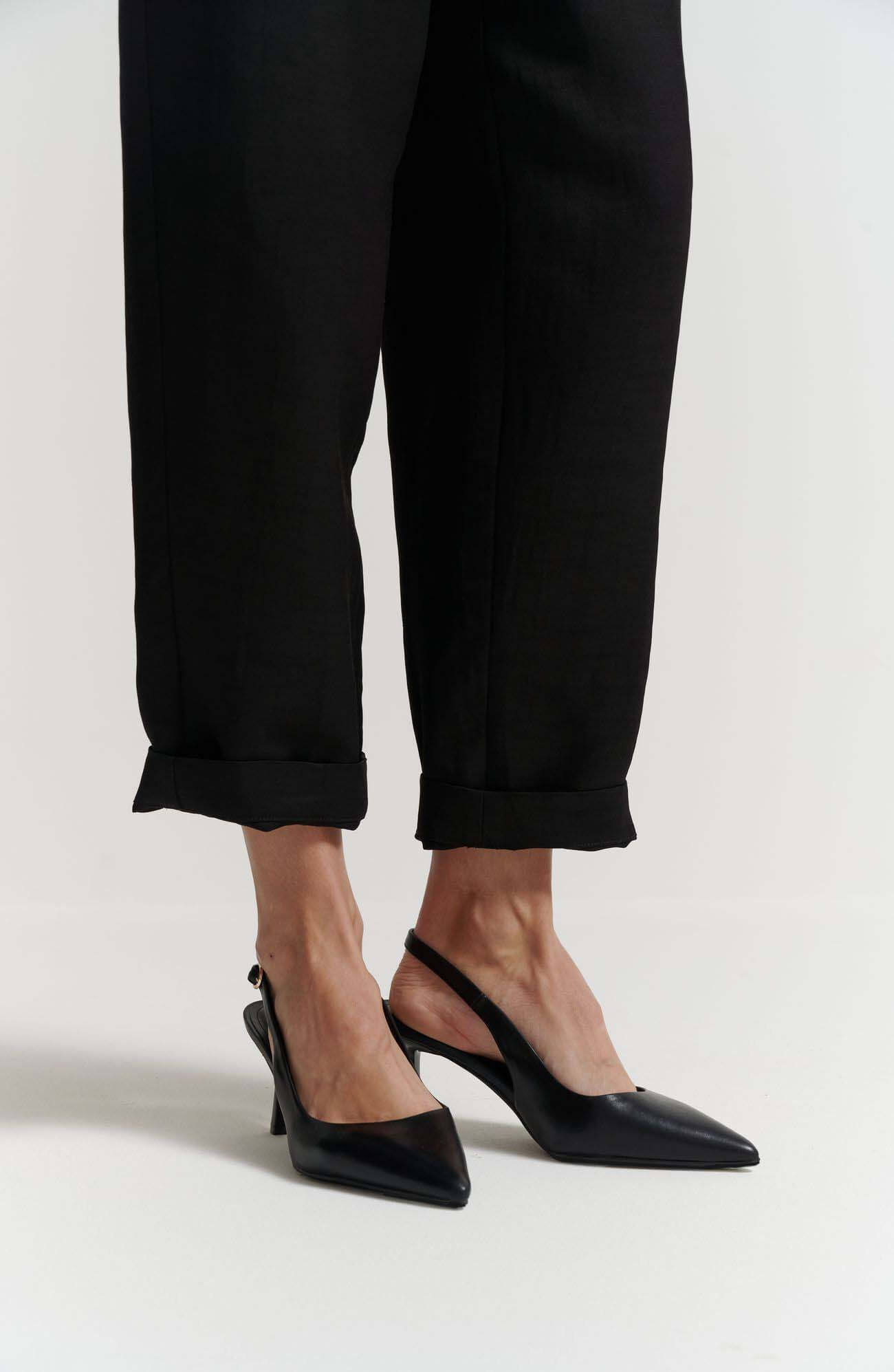 Прямые брюки с высокой посадкой Бренд GentryPortofino