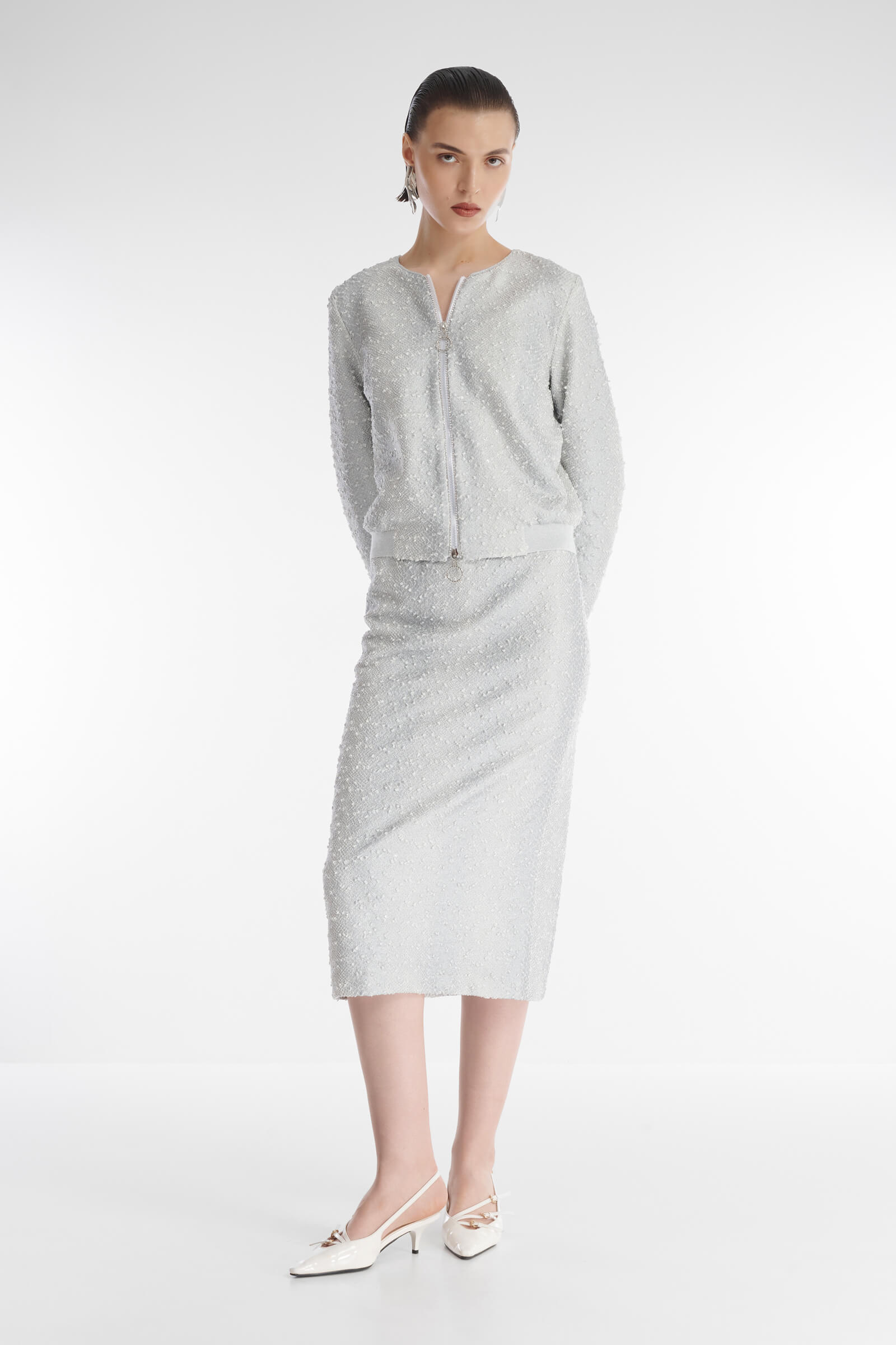 Фактурный бомбер Бренд Caterina Leman