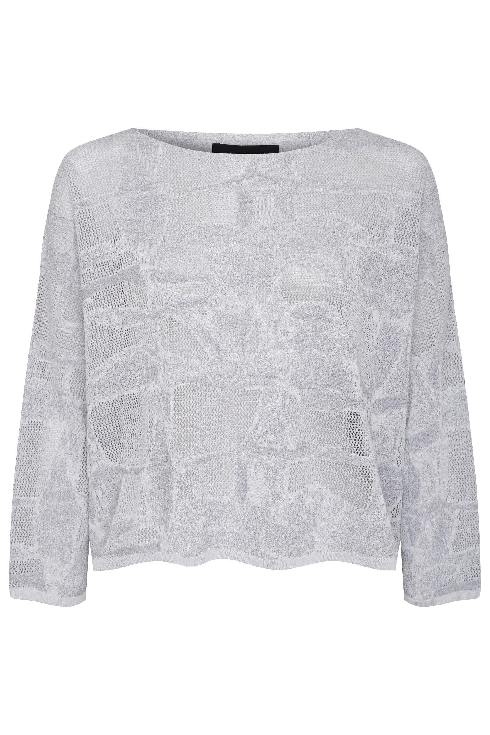 Джемпер с фактурным узором Бренд Sarah Pacini