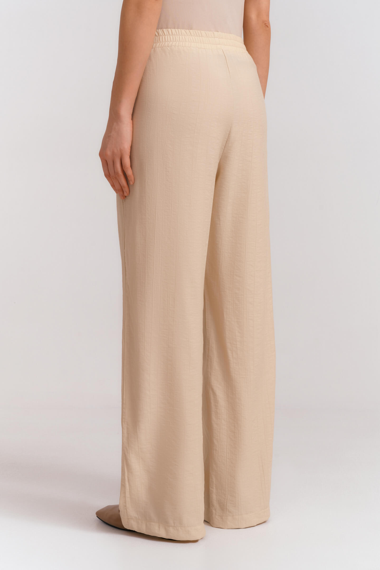 Широкие брюки из муслина Бренд Diana Gallesi