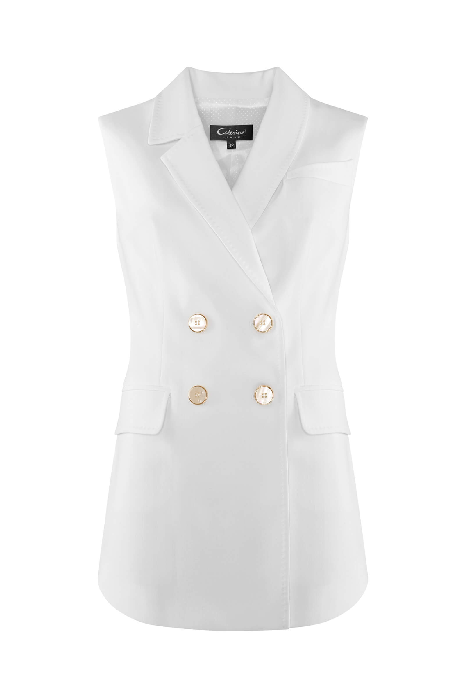 Жилет двубортный Бренд Caterina Leman