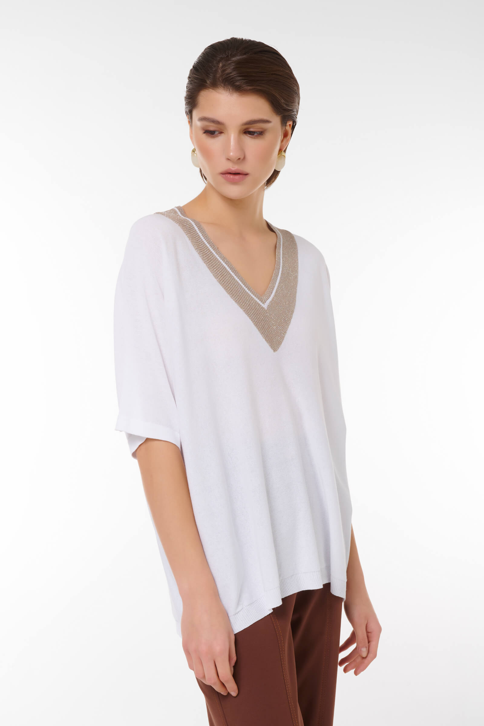 Джемпер с люрексом Бренд Caterina Leman