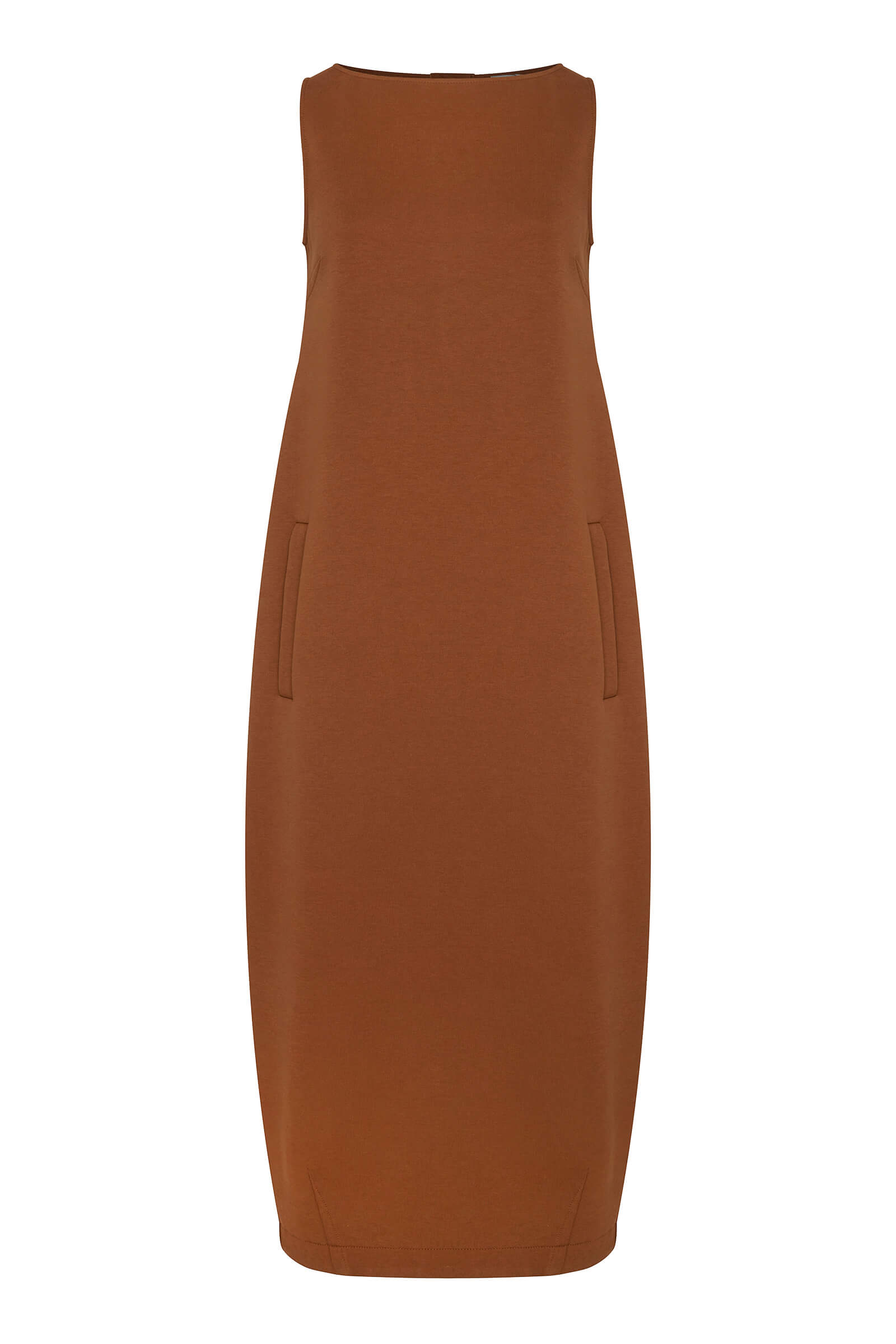 Платье-баллон из смесового хлопка Бренд MM