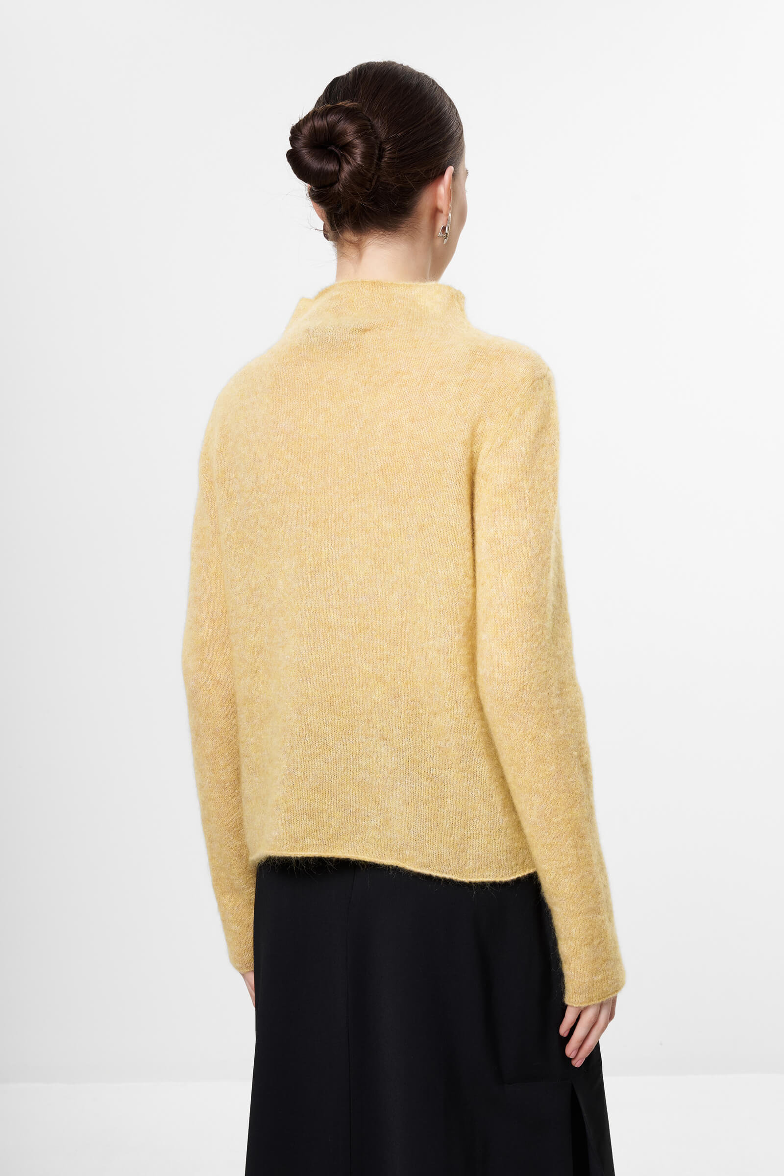 Свитер из мохера и шерсти Бренд Sarah Pacini