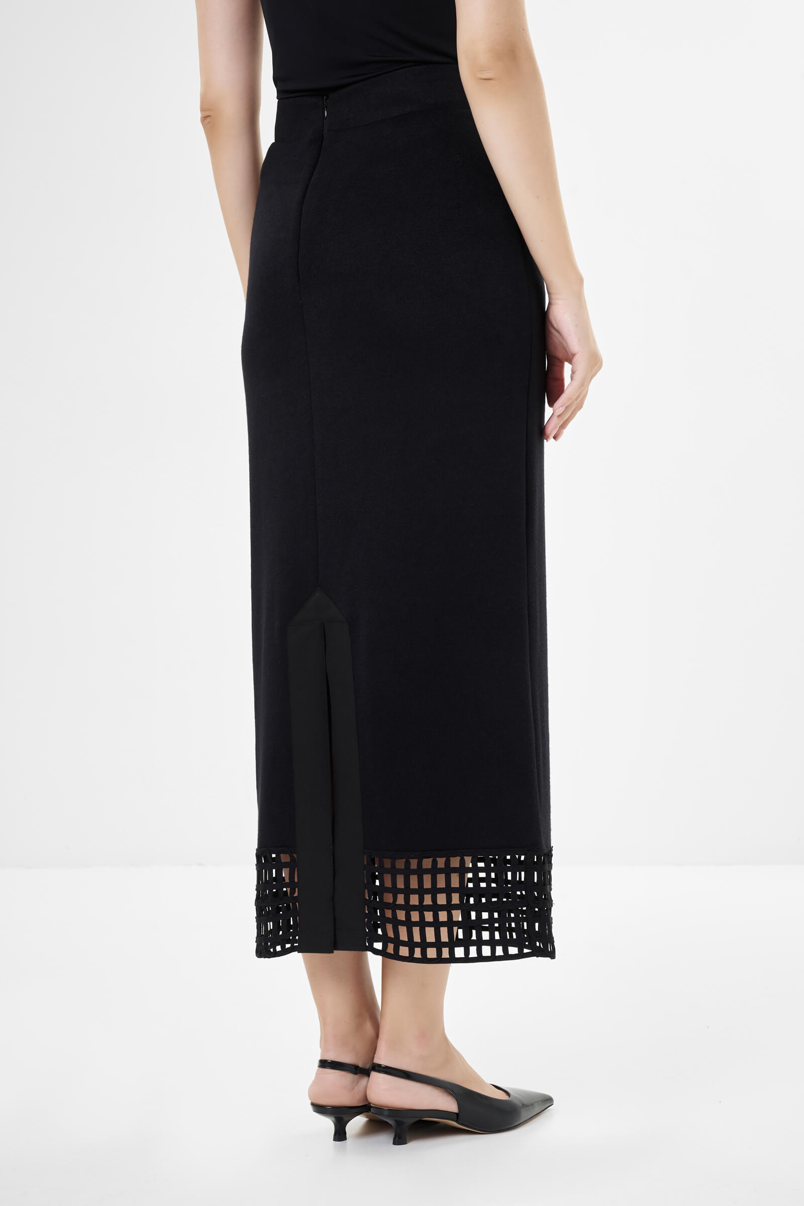 Юбка с перфорацией Бренд Milva Mi