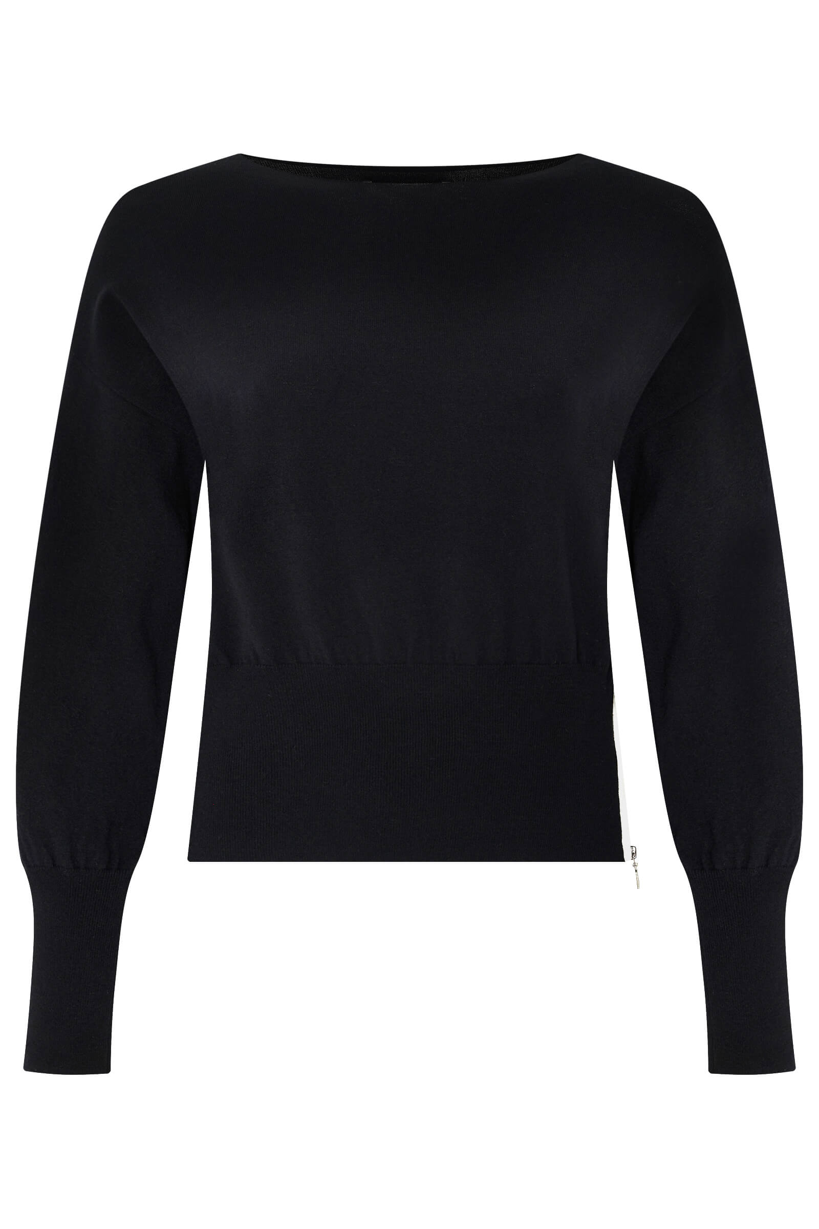 Джемпер из шелковистой вискозы с молнией сбоку Бренд Sarah Pacini