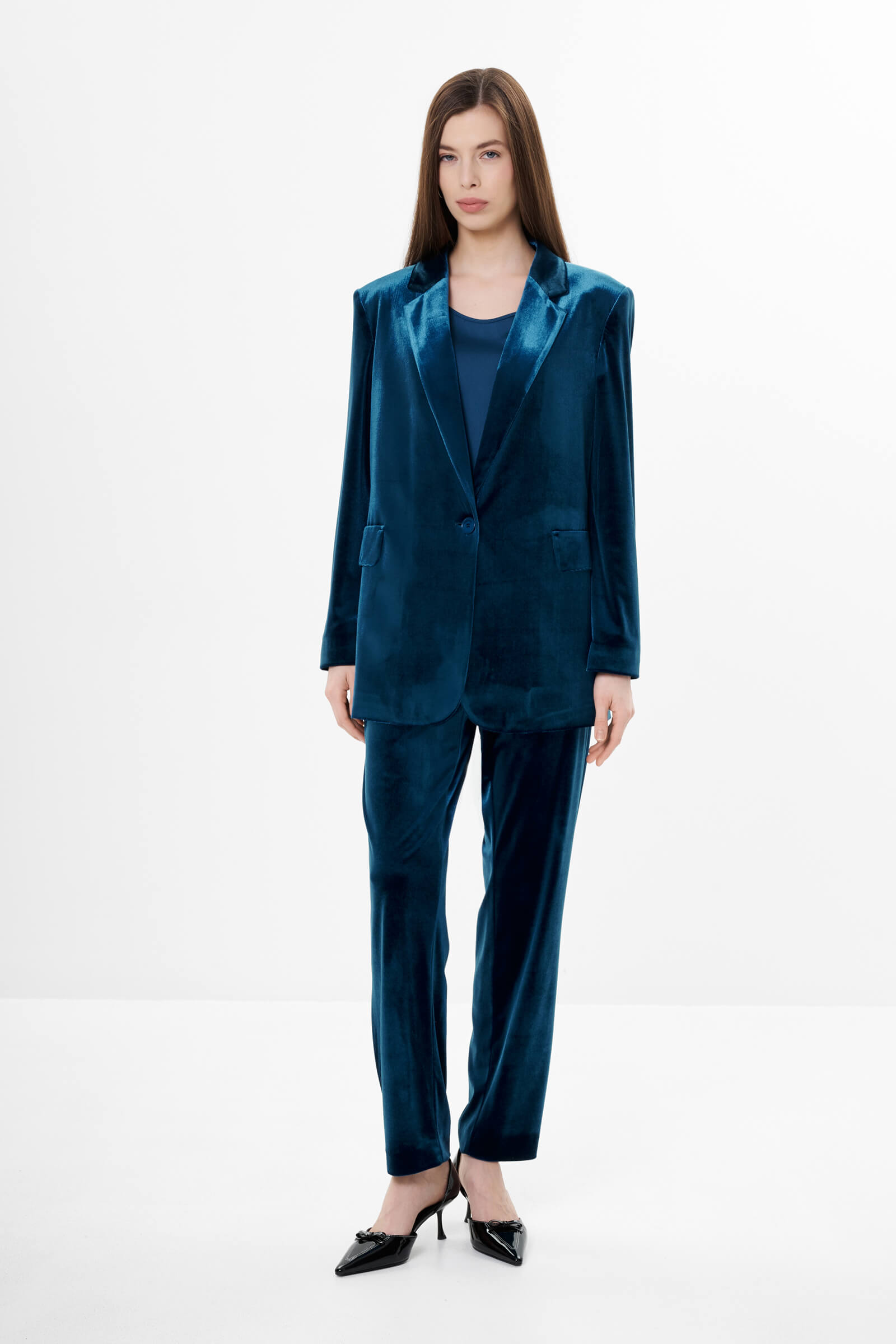 Бархатный пиджак Бренд Luisa Viola