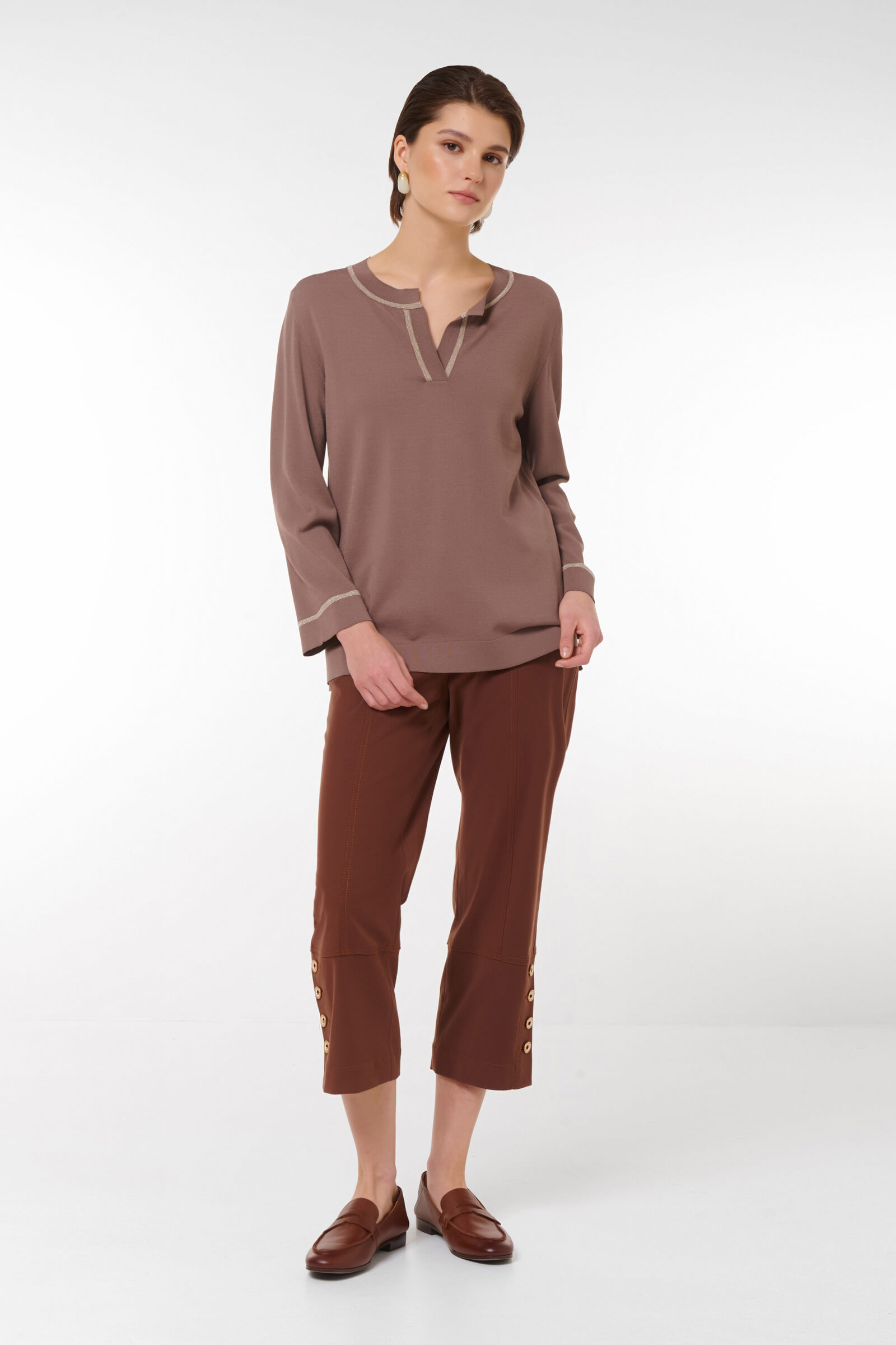 Джемпер свободного кроя Бренд Caterina Leman