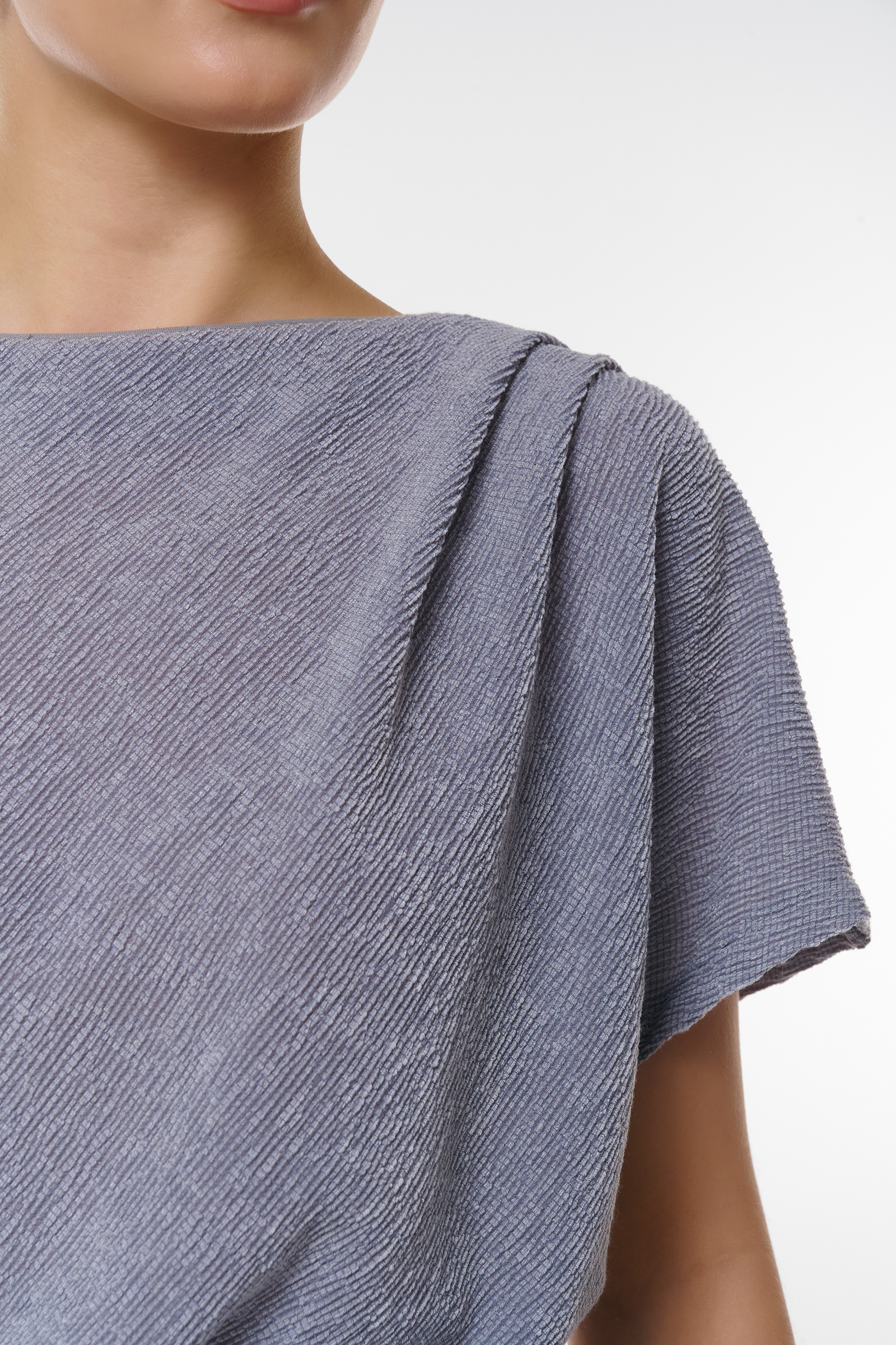 Блузка с драпировкой Бренд Caterina Leman