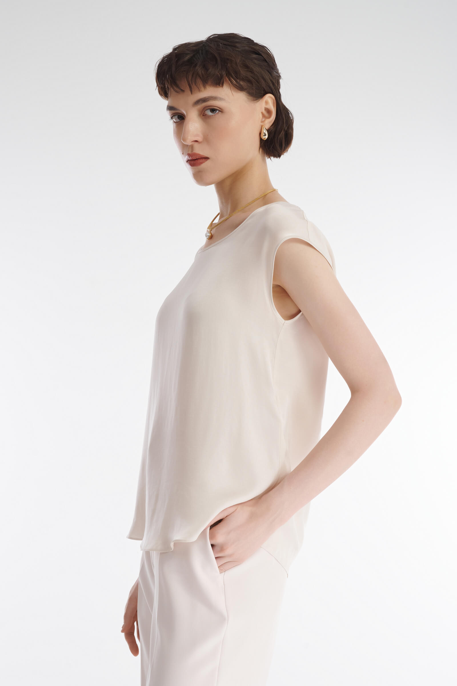 Топ из вискозы Бренд Caterina Leman