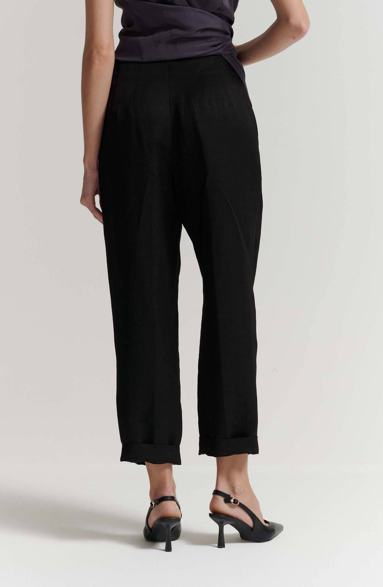 Прямые брюки с высокой посадкой Бренд GentryPortofino