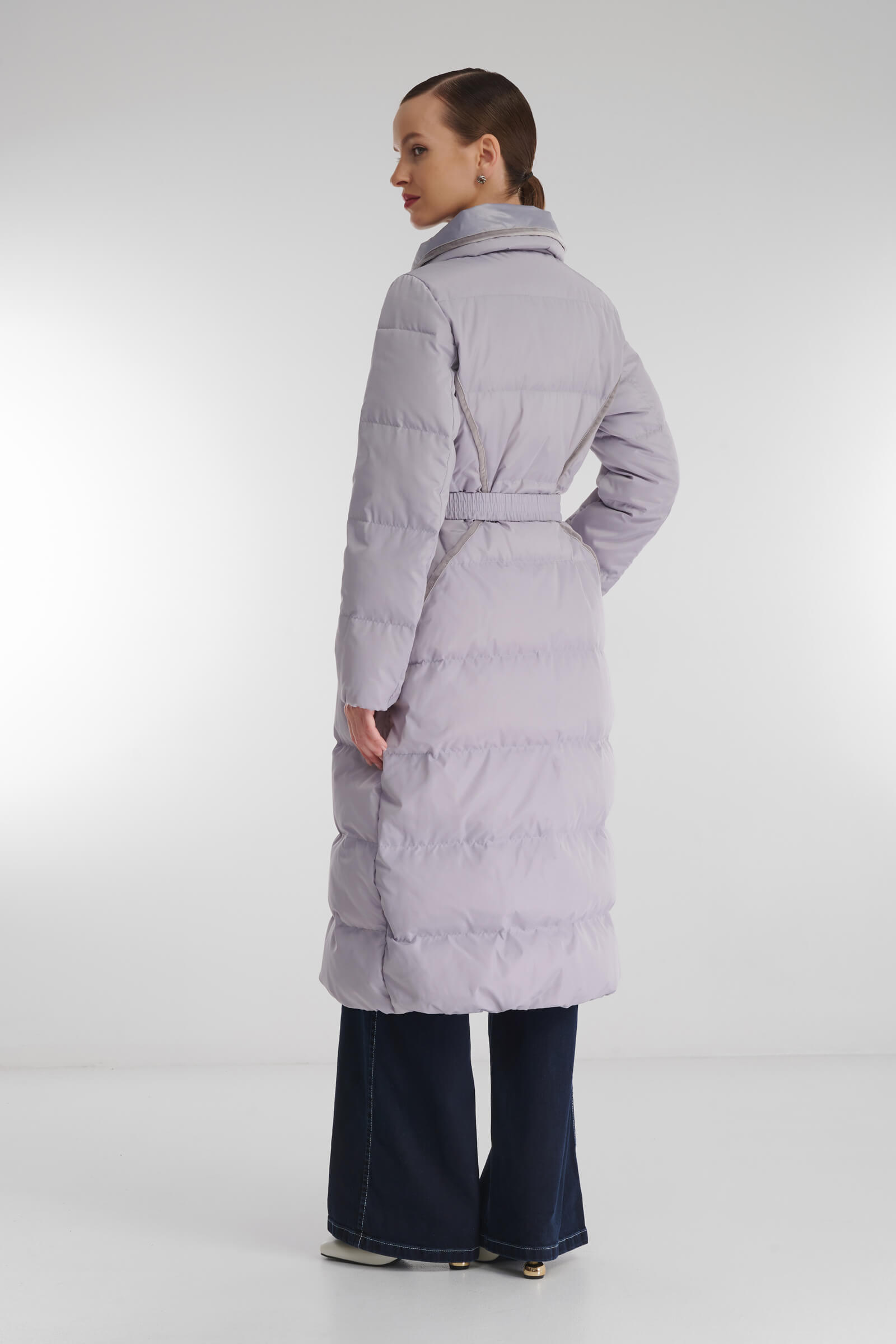 Длинное пуховое пальто Бренд Caterina Leman