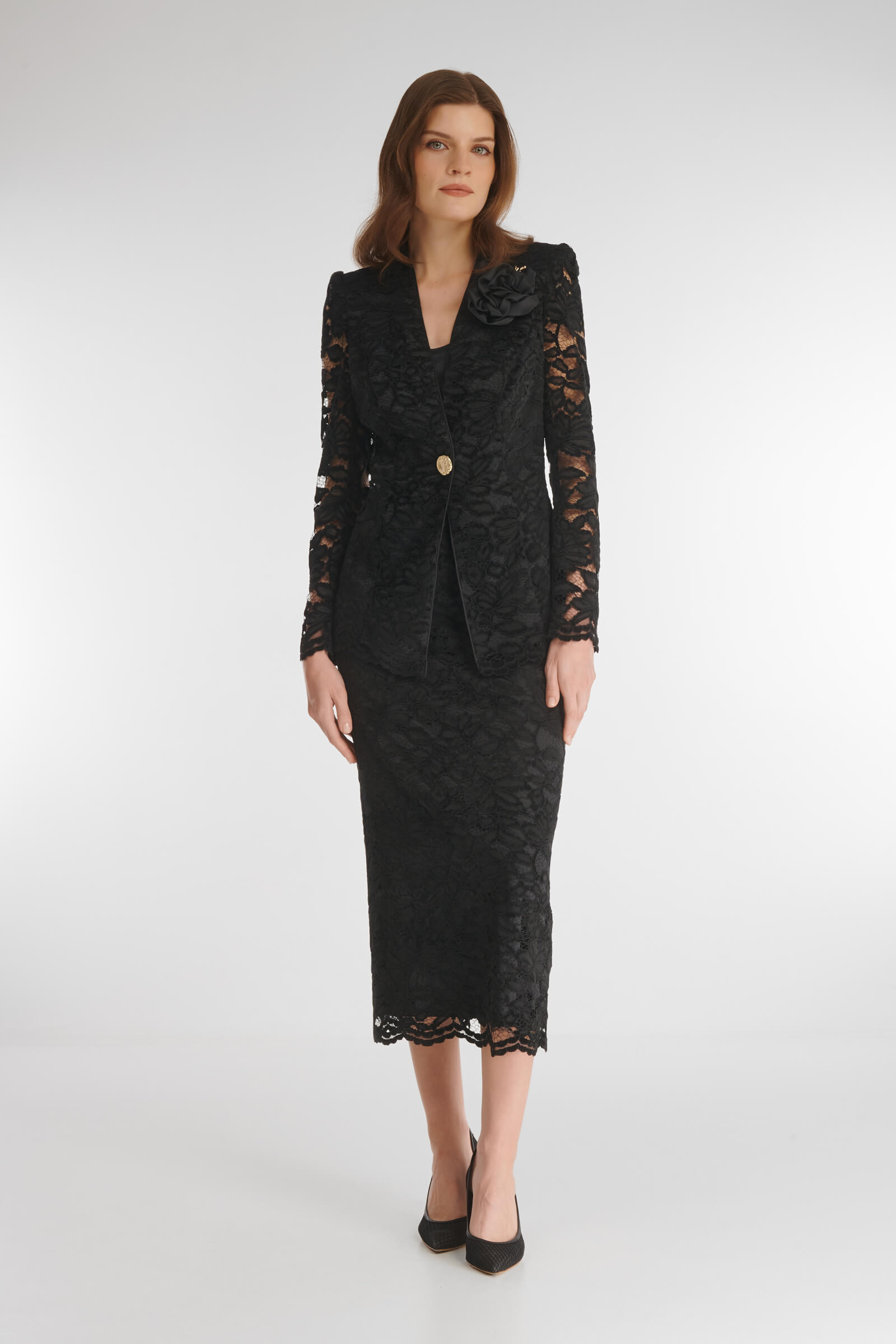 Жакет из гипюра Бренд Caterina Leman