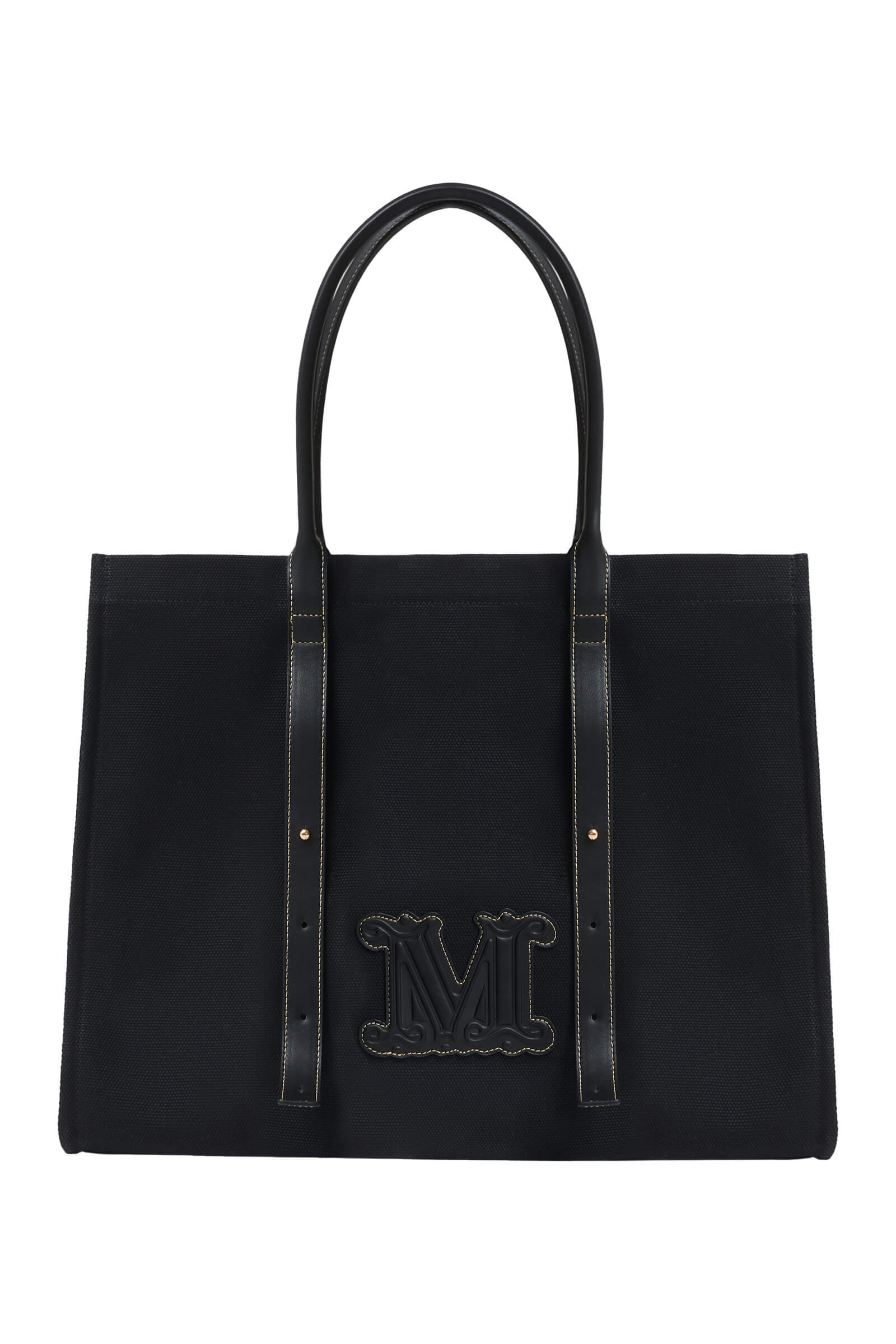 Пляжная сумка из плотного хлопка Бренд Max Mara