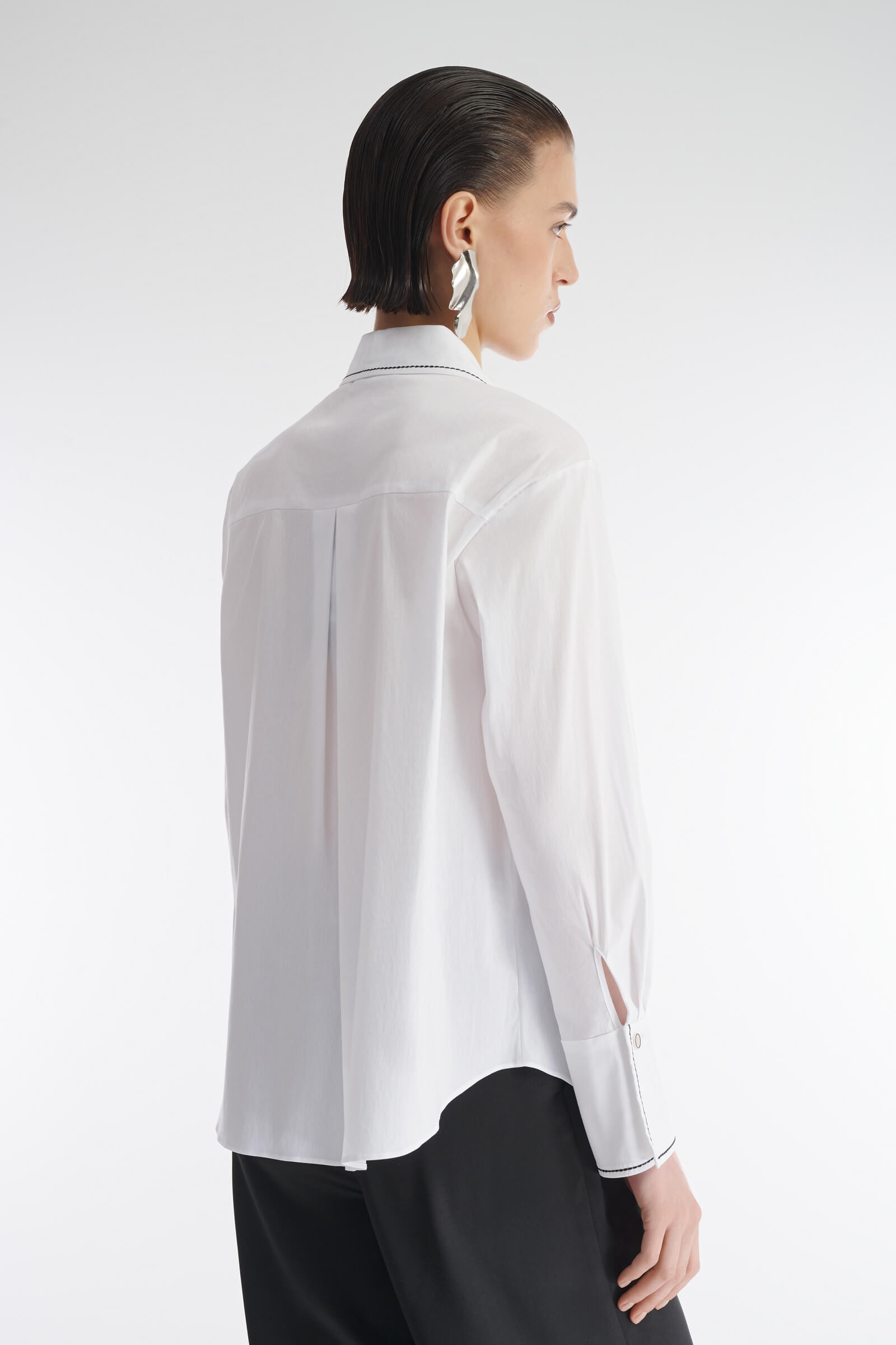 Рубашка с флористичной вышивкой Бренд Caterina Leman