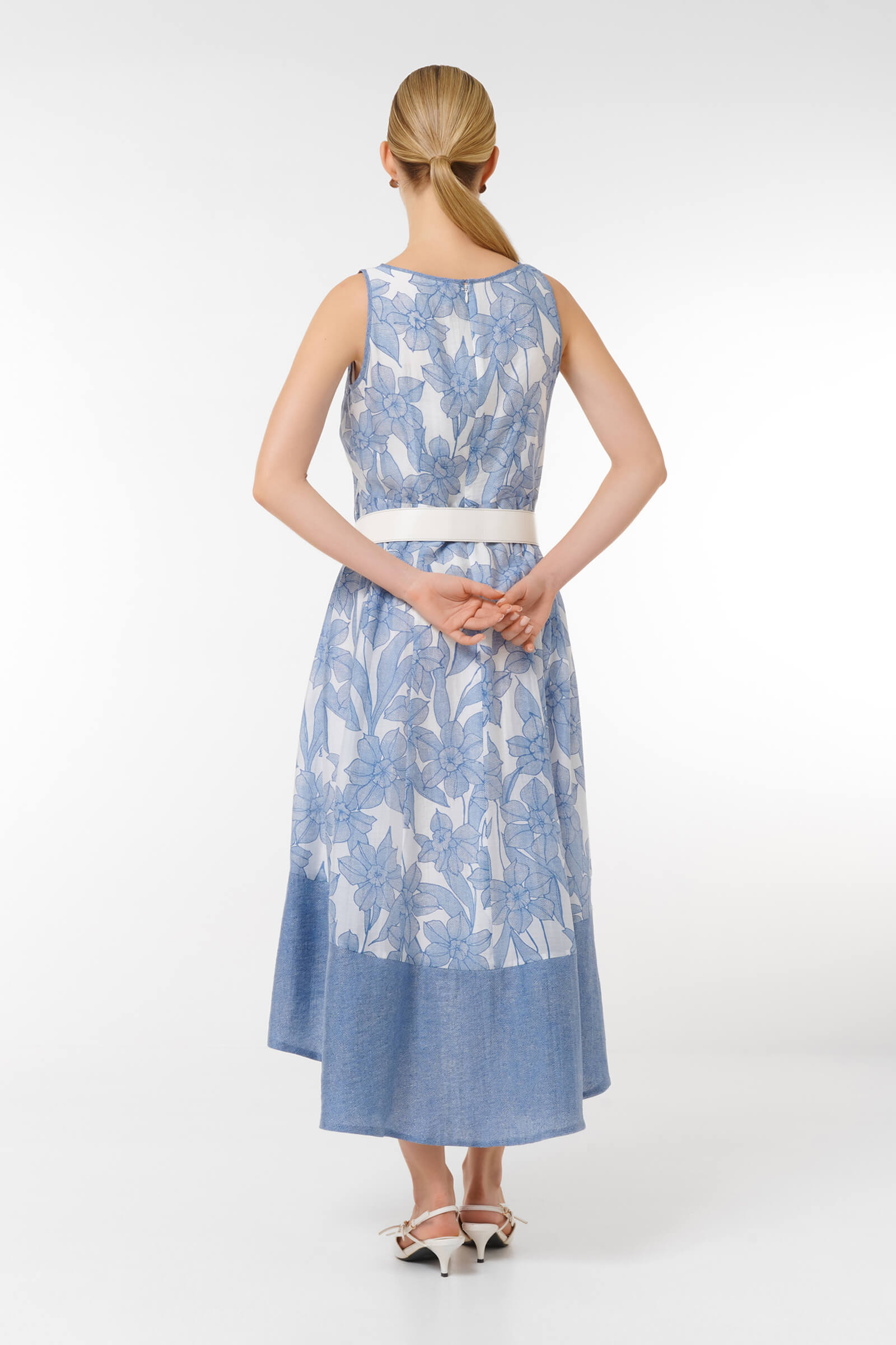 Платье с цветочным принтом Бренд Caterina Leman