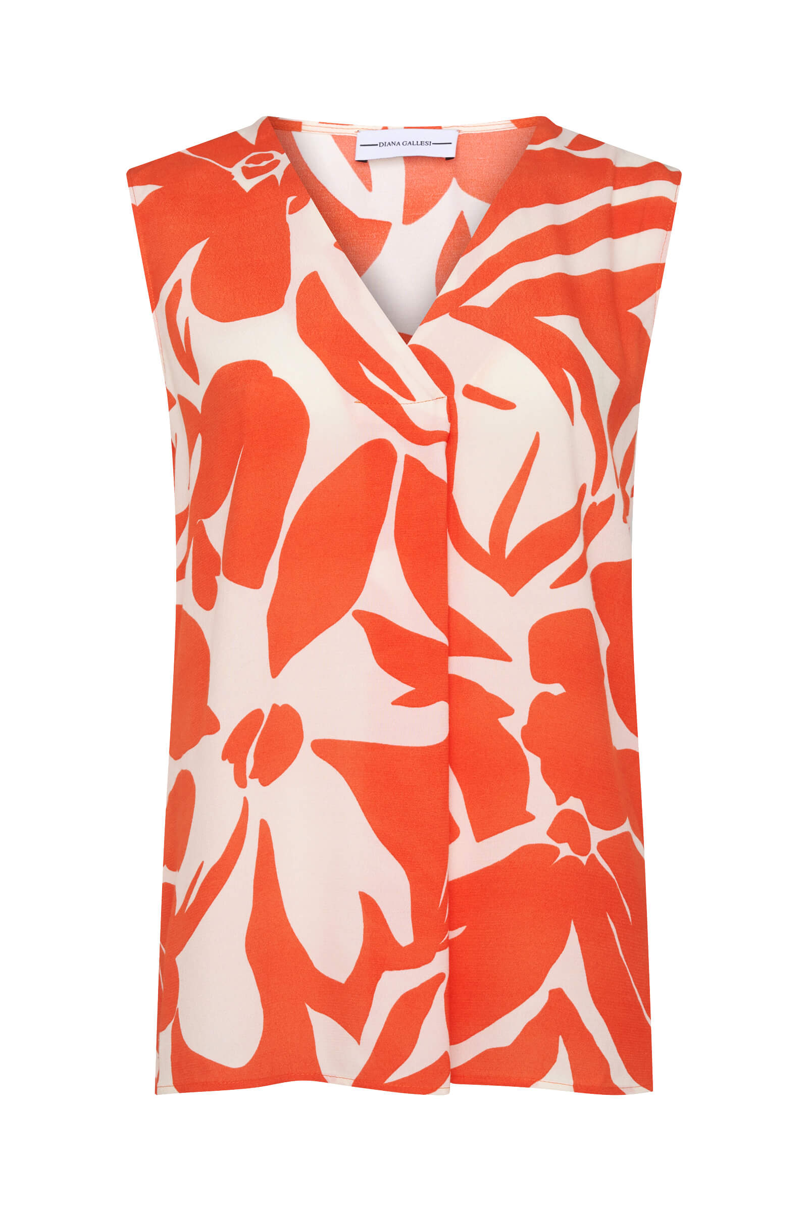 Рубашка без рукавов с поясом Бренд Diana Gallesi