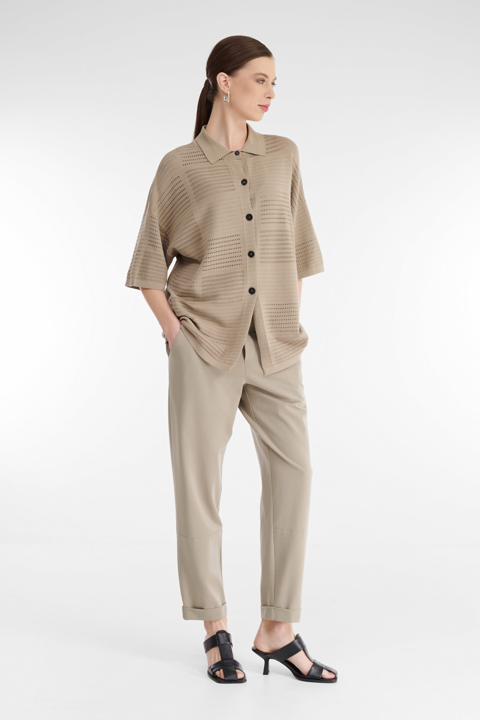 Кардиган с укороченным рукавом Бренд Sarah Pacini