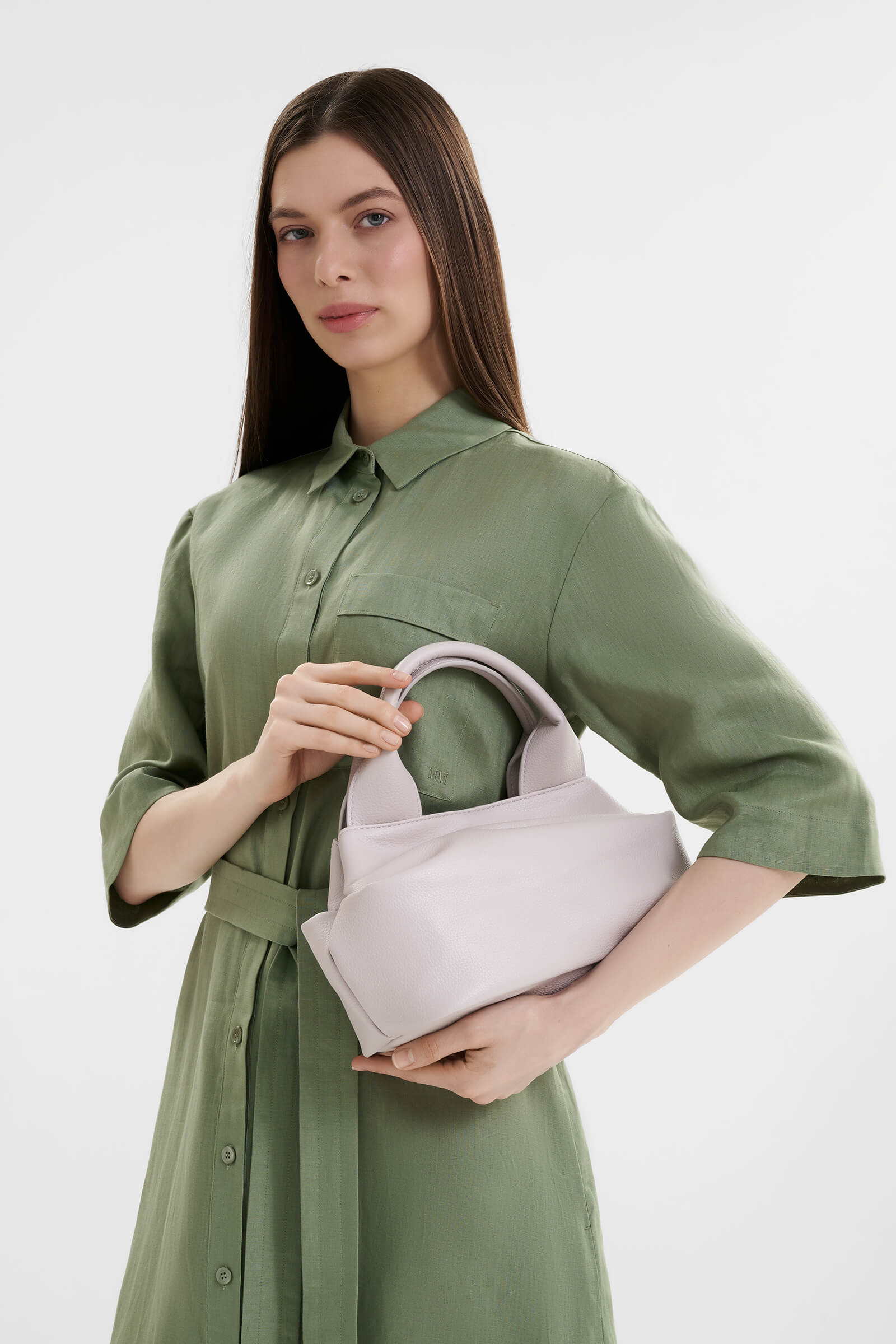 Сумка из экокожи со съемным плечевым ремнем Бренд MM