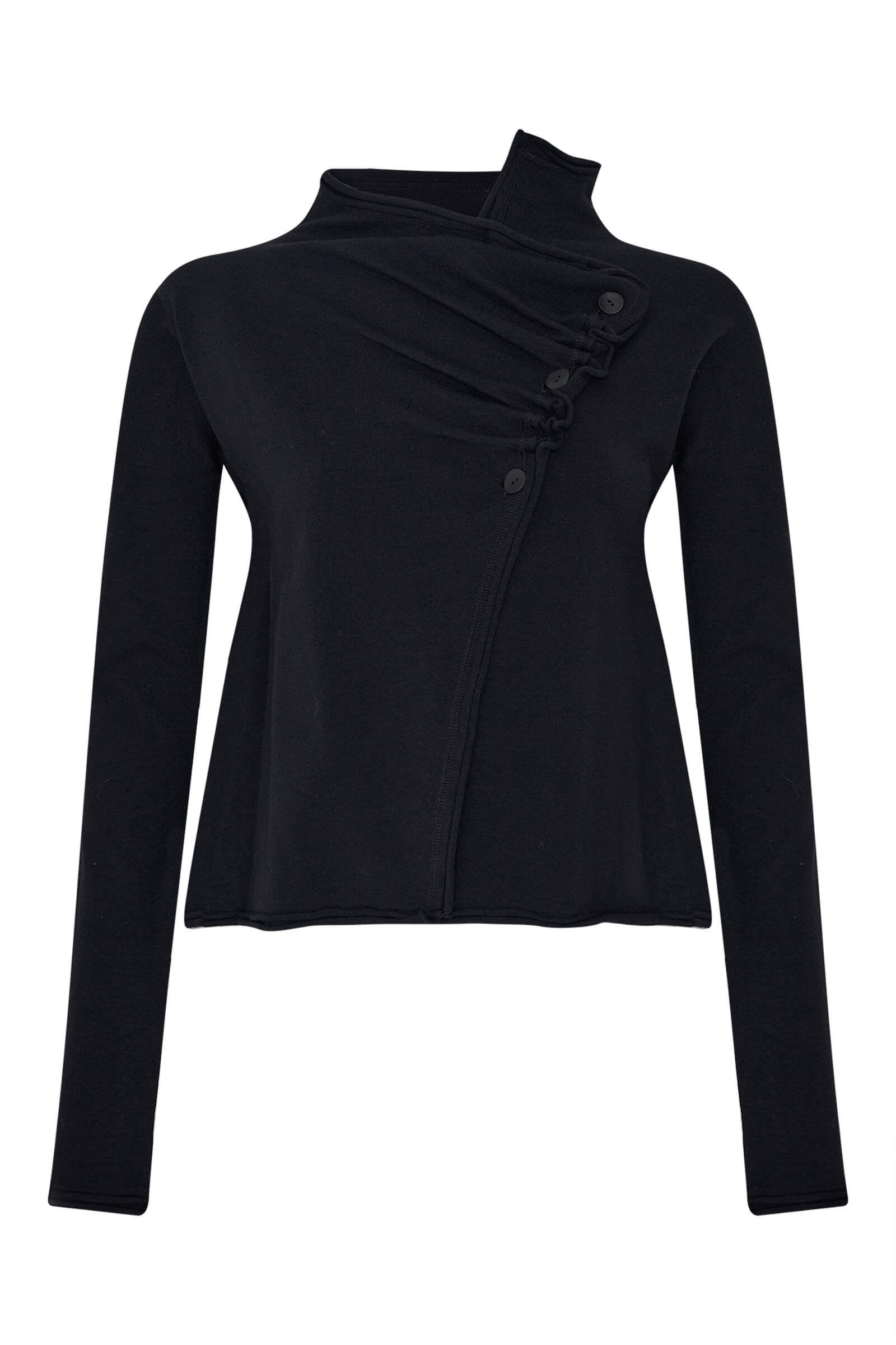 Асимметричный кардиган с драпировкой Бренд Sarah Pacini