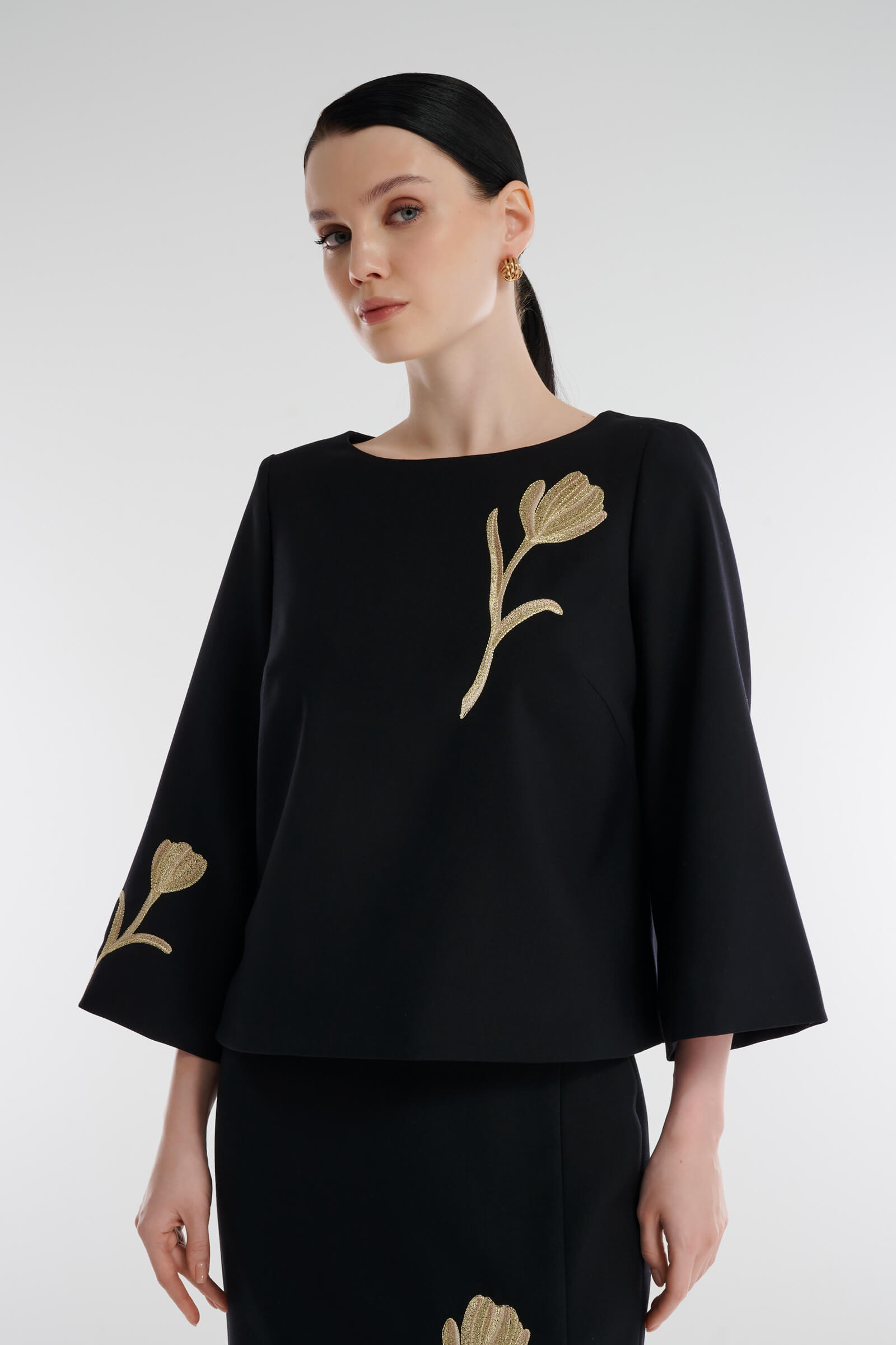 Блузка с вышивкой Бренд Caterina Leman