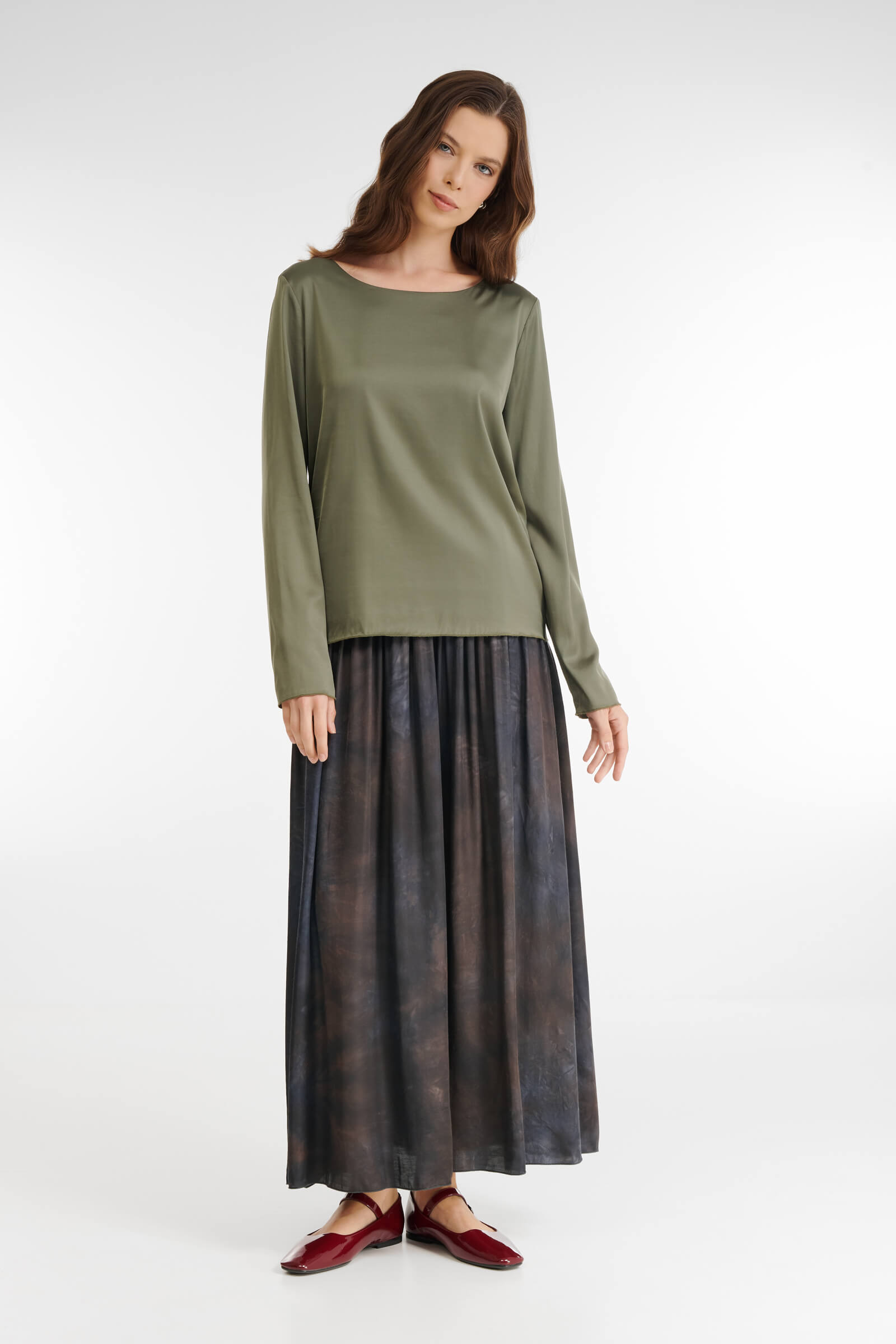 Блузка с длинным рукавом Бренд Sarah Pacini