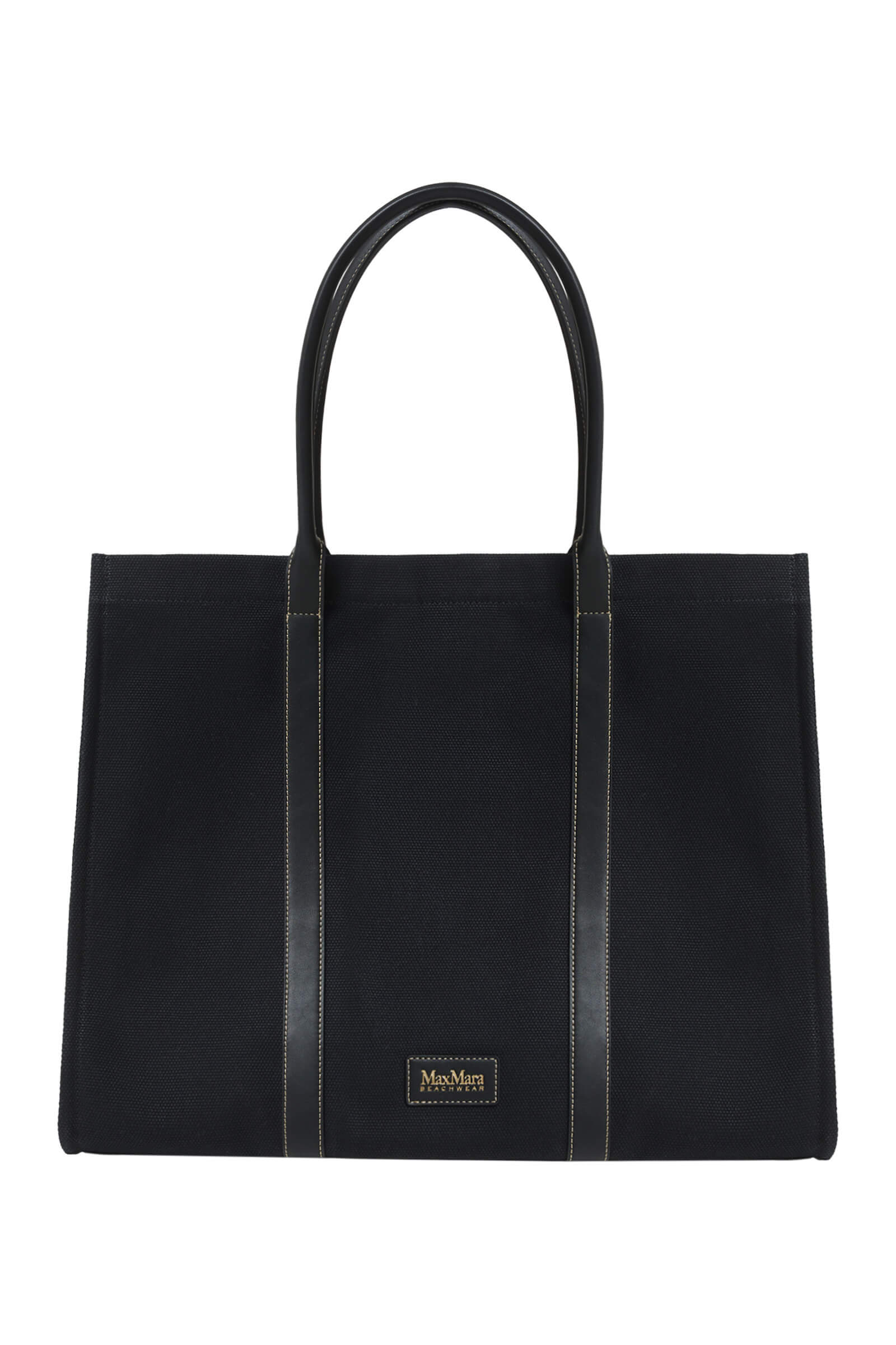 Пляжная сумка из плотного хлопка Бренд Max Mara