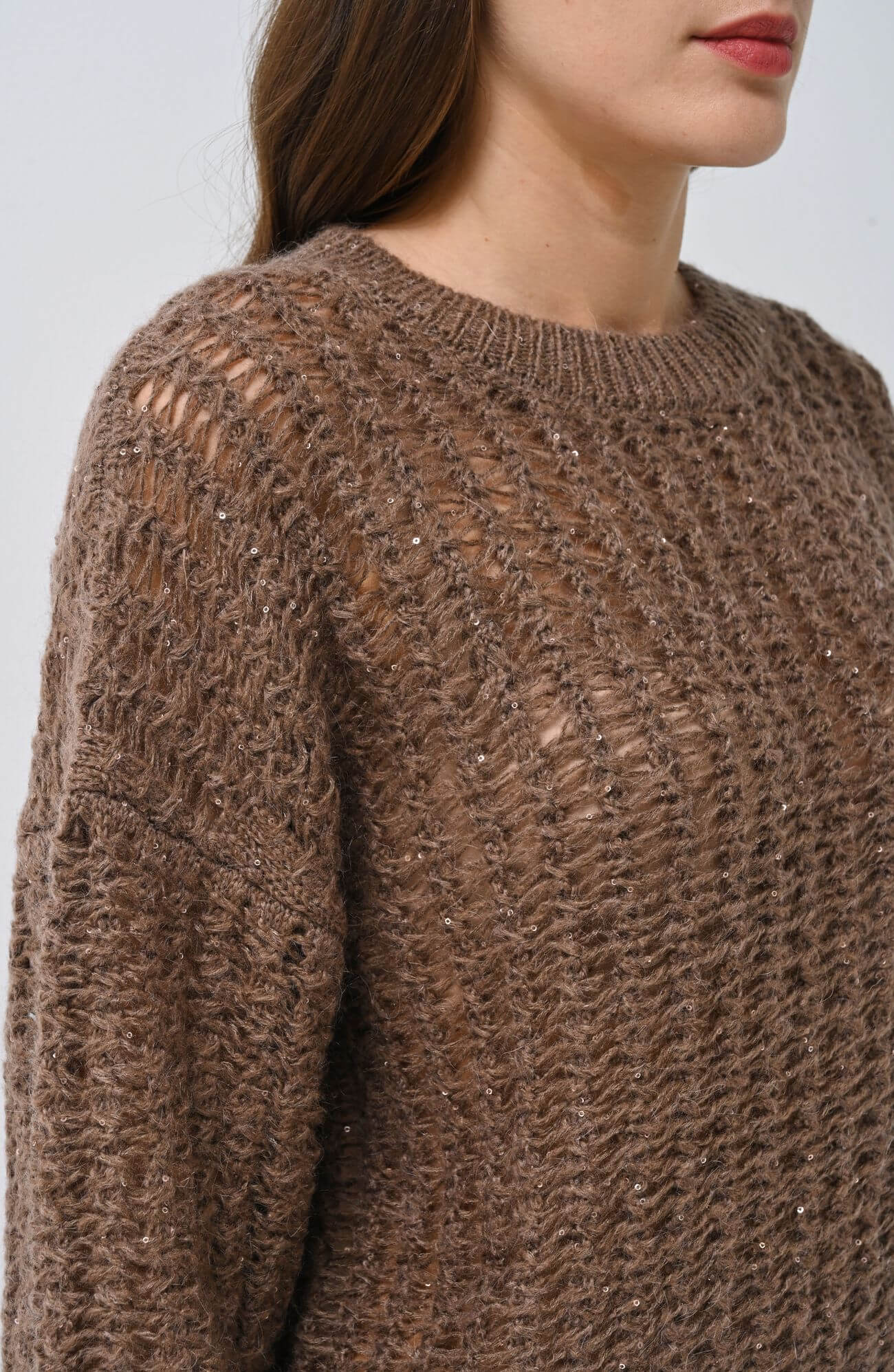 Полупрозрачный джемпер Бренд Rocco Ragni