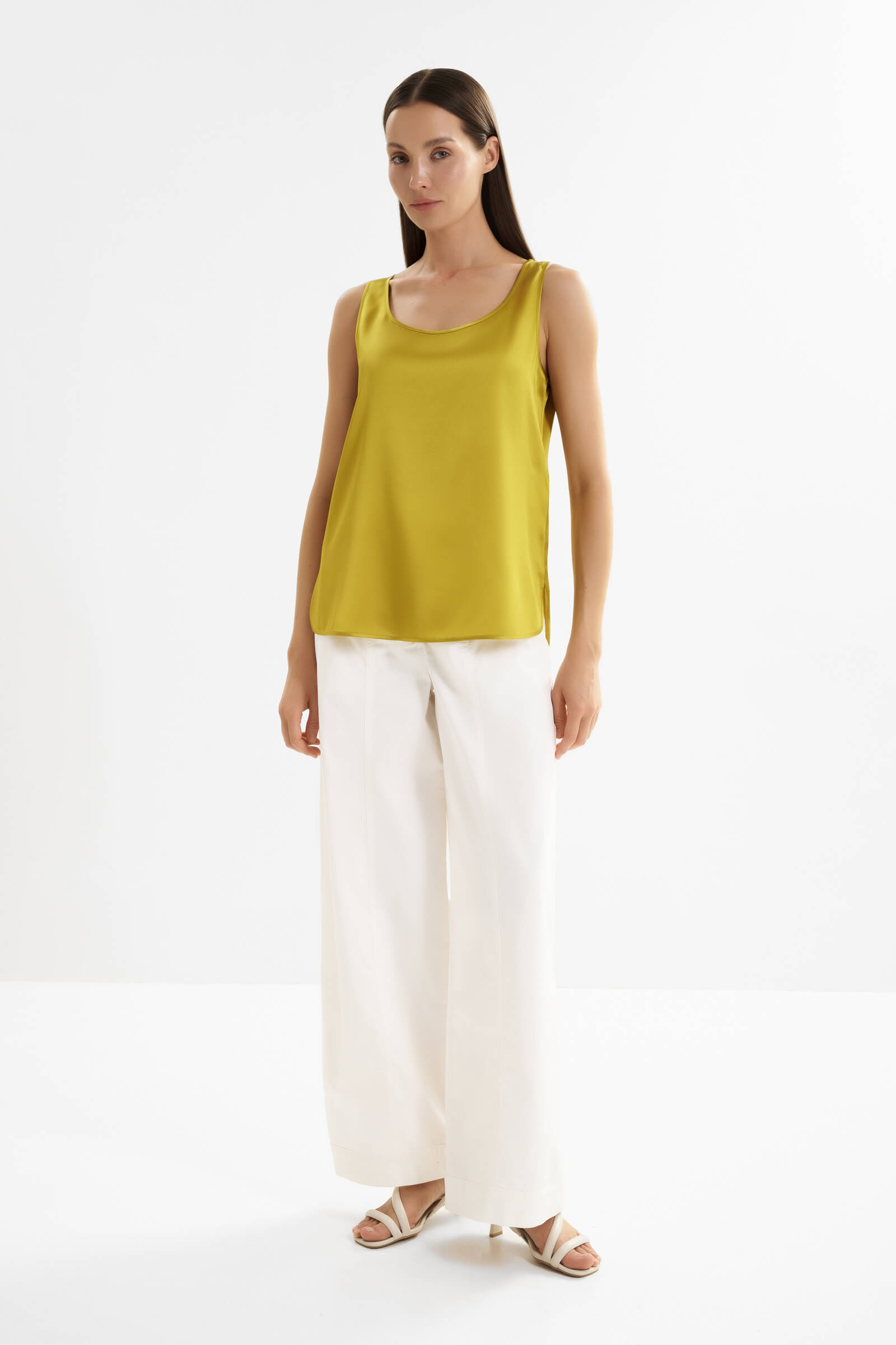 Шелковый топ Бренд MM