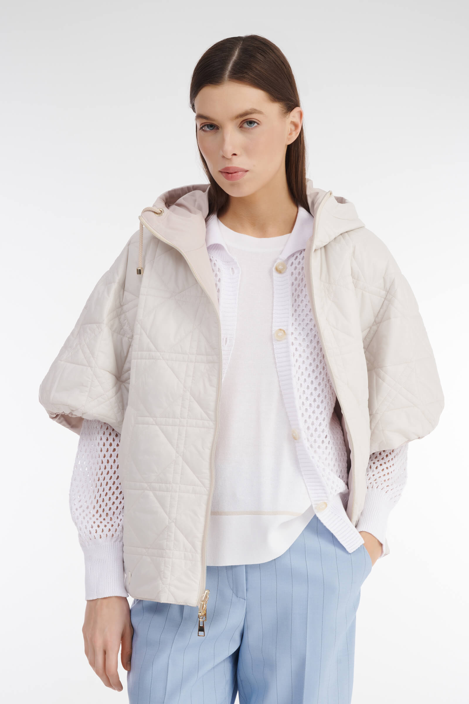 Двусторонняя куртка на молнии Бренд Caterina Leman