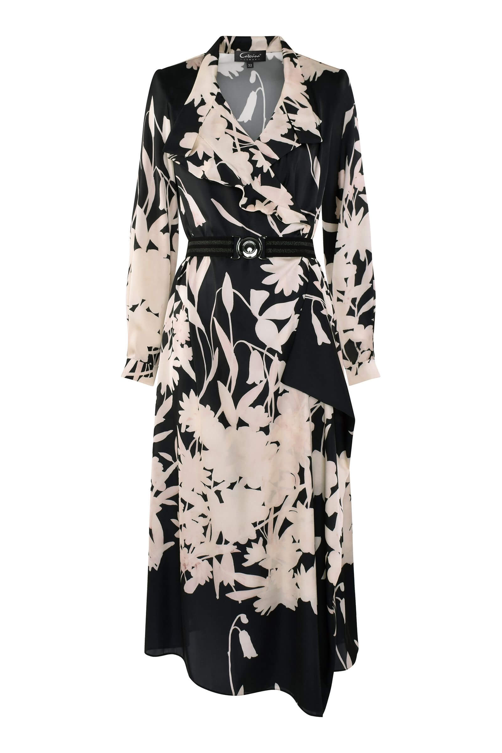 Платье на запах с асимметрией Бренд Caterina Leman