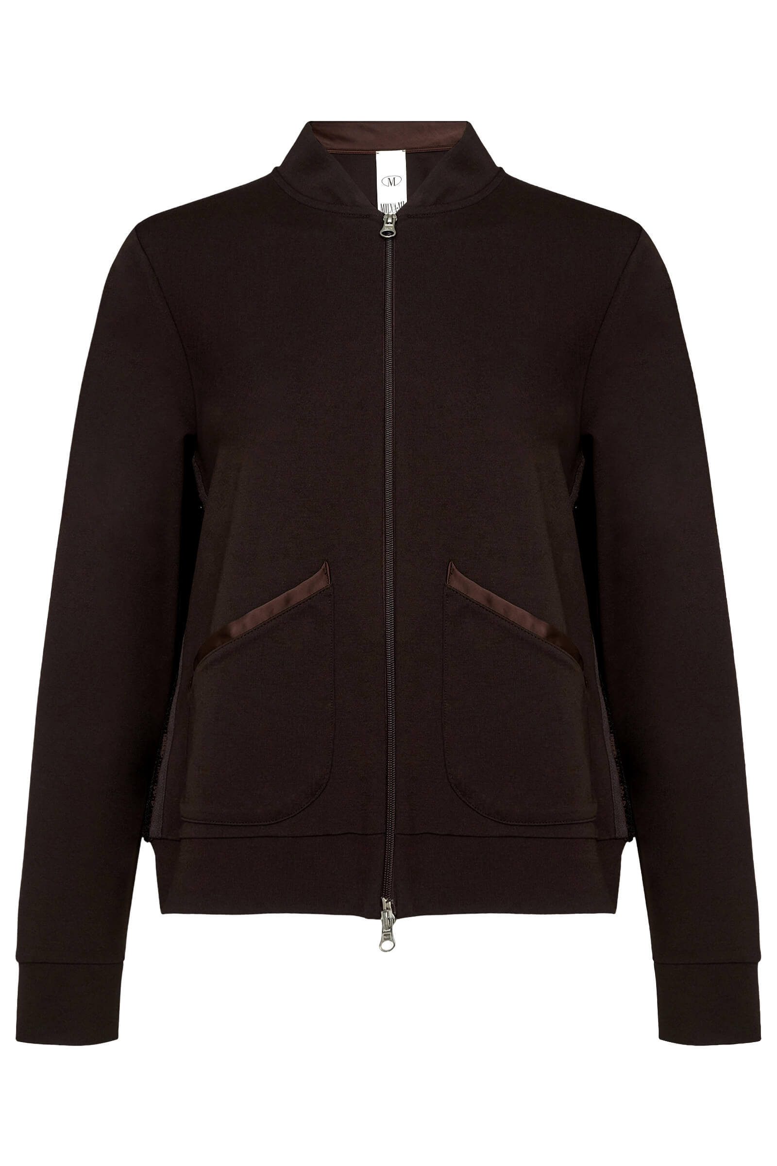 Толстовка из смесовой вискозы с пайетками Бренд Milva Mi