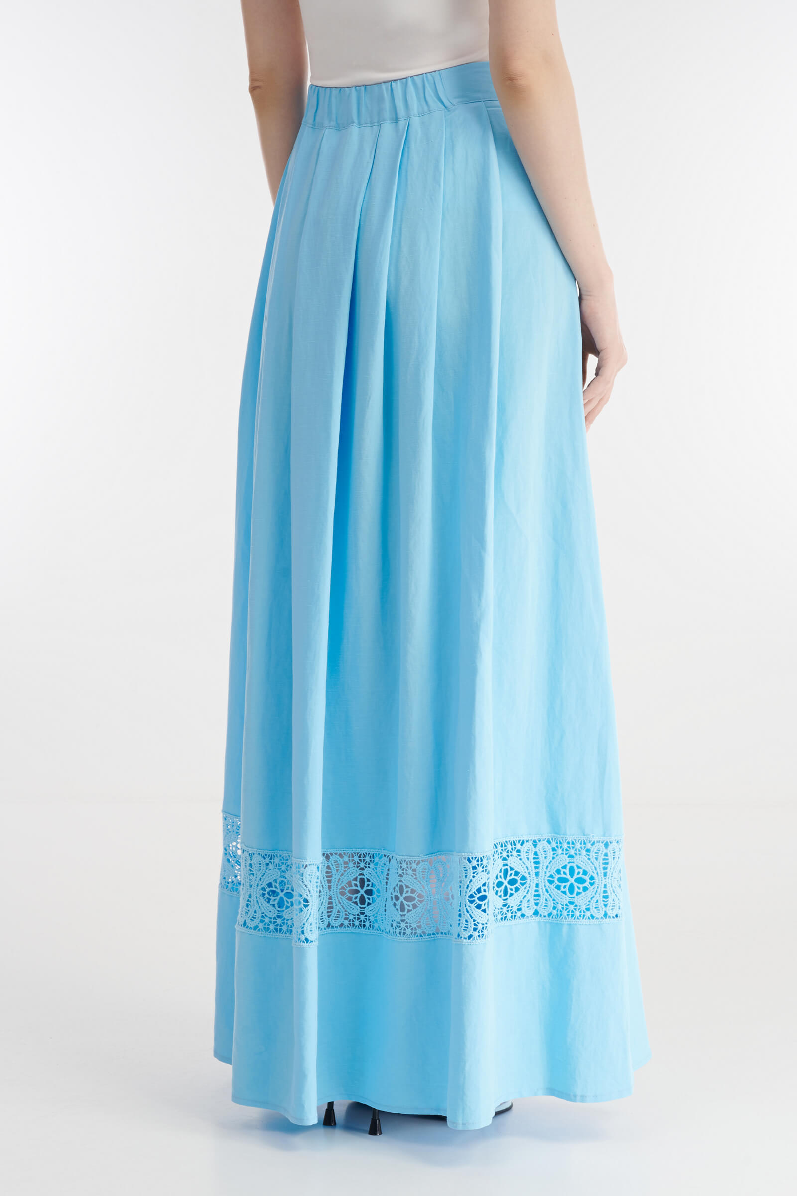 Расклешенная юбка на пуговицах Бренд Milva Mi