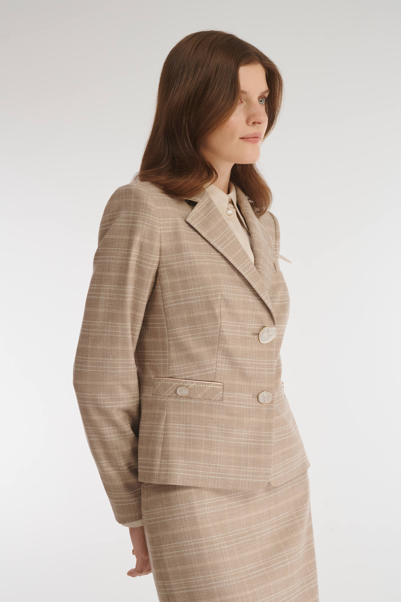 Пиджак с английским воротником Бренд Caterina Leman