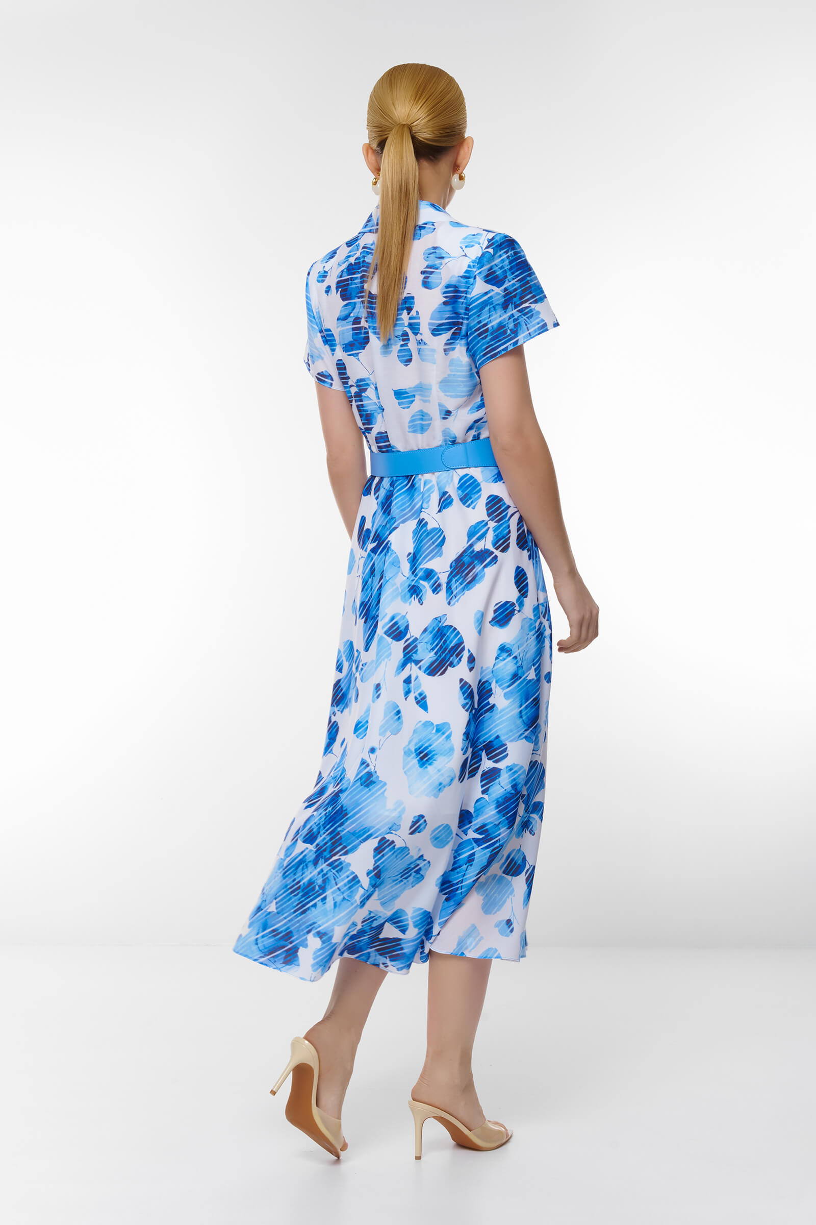 Платье с цветочным принтом Бренд Caterina Leman