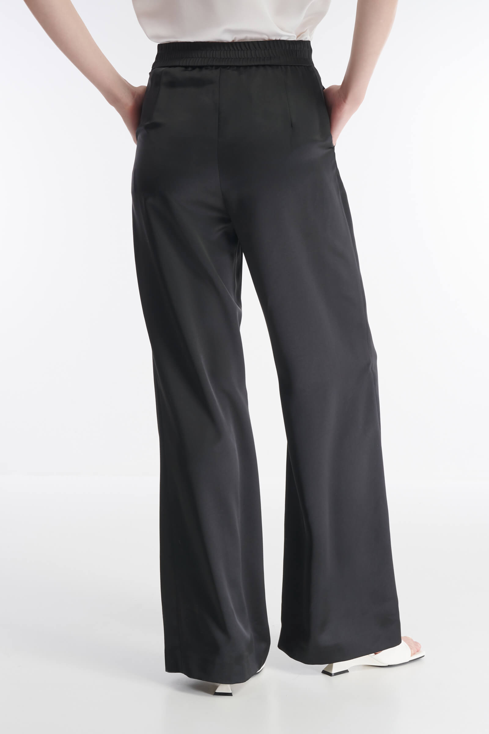 Атласные брюки Бренд Caterina Leman