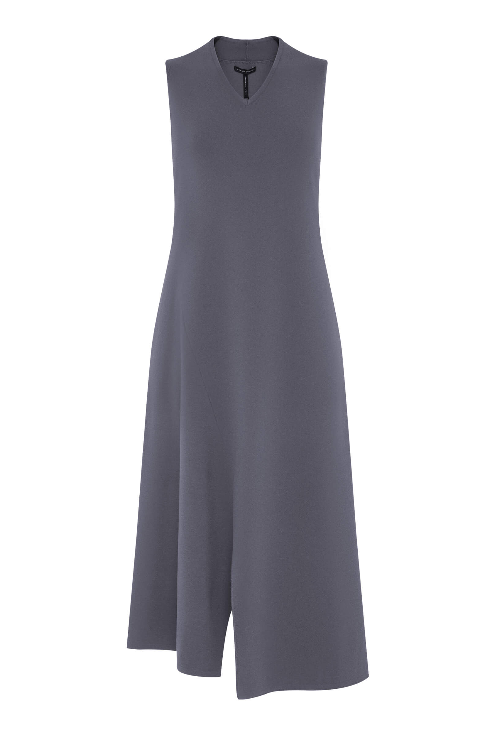 Трикотажное платье с V-образным вырезом Бренд Sarah Pacini