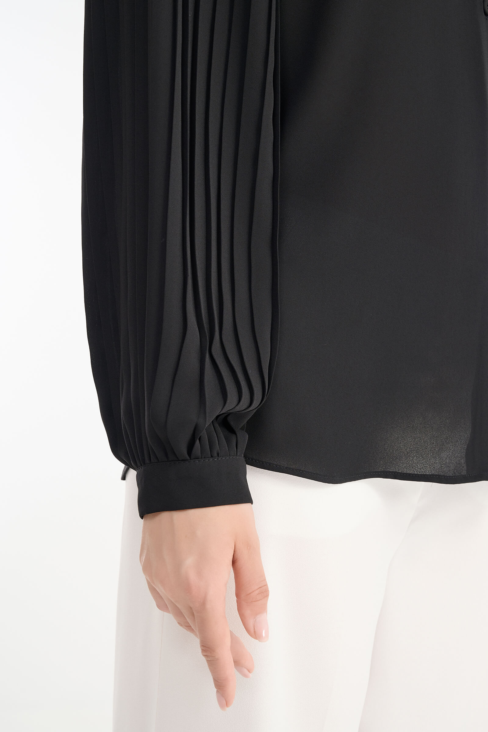 Рубашка с плиссировкой Бренд Diana Gallesi