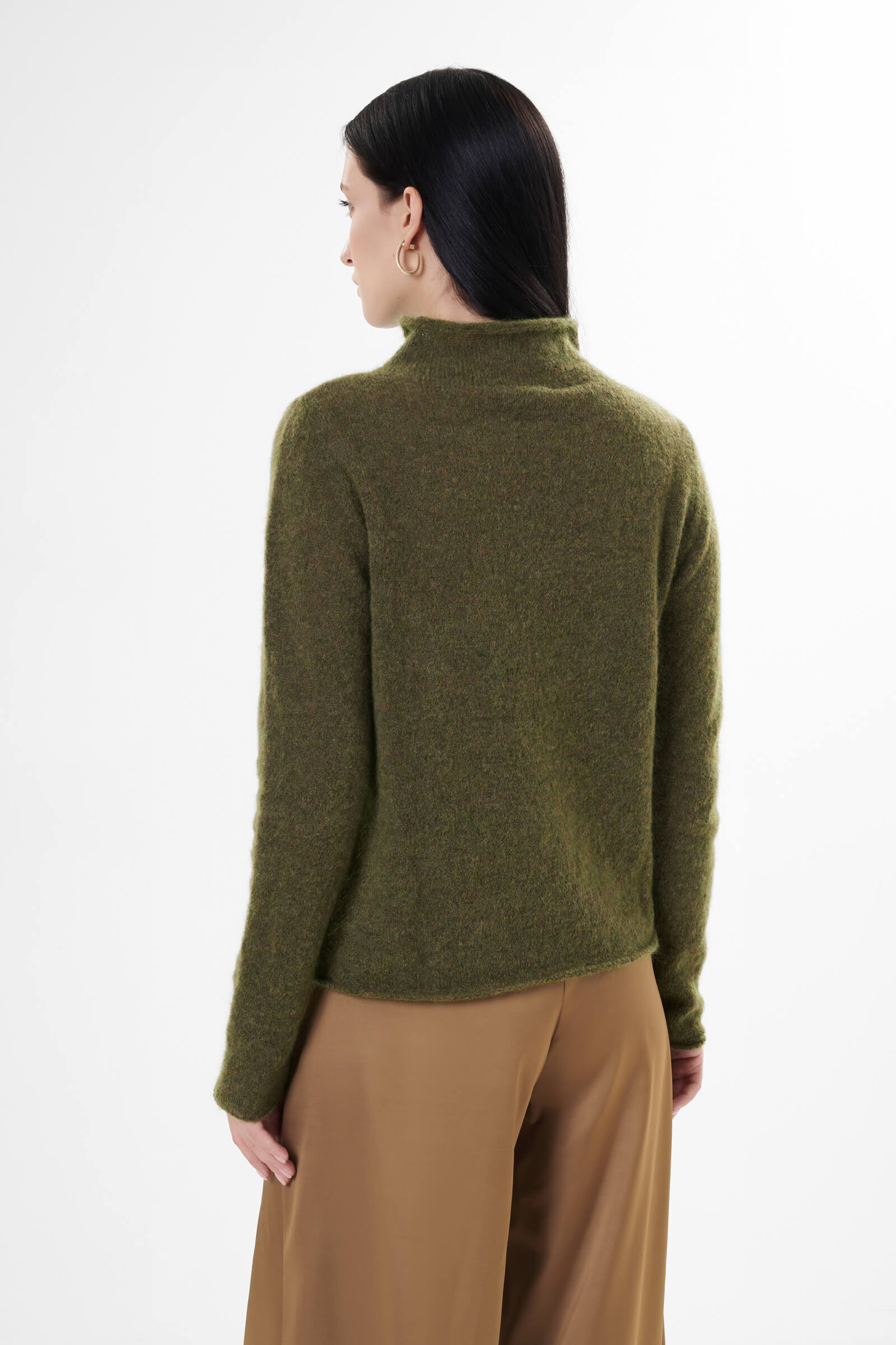 Свитер из мохера и шерсти Бренд Sarah Pacini