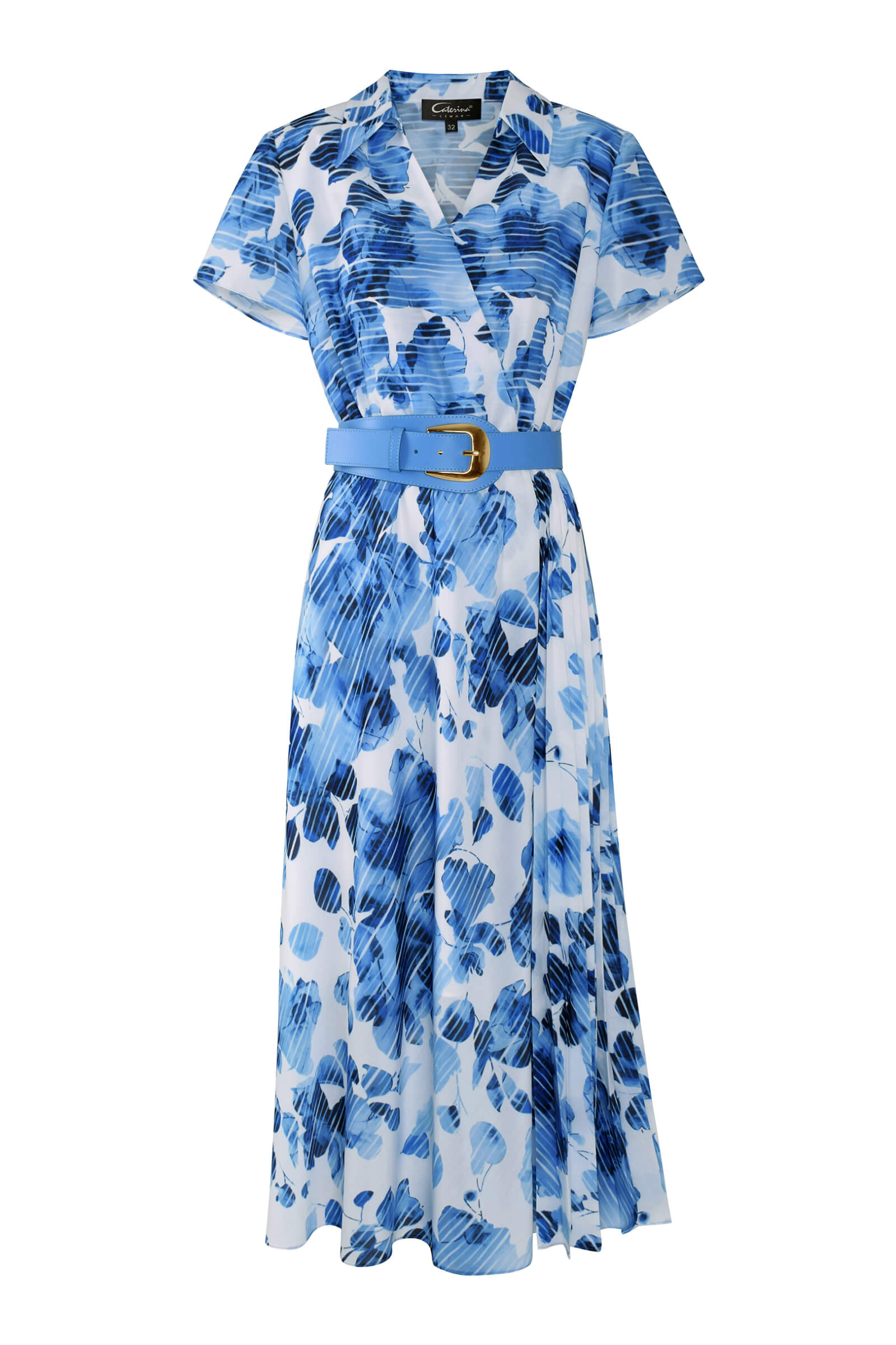 Платье с цветочным принтом Бренд Caterina Leman