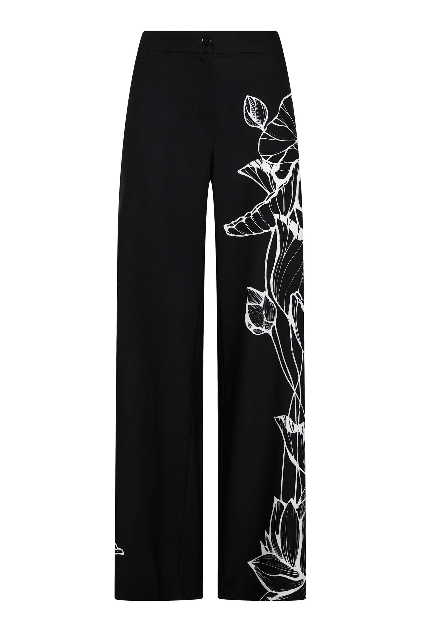 Брюки с цветочным принтом Бренд Luisa Viola