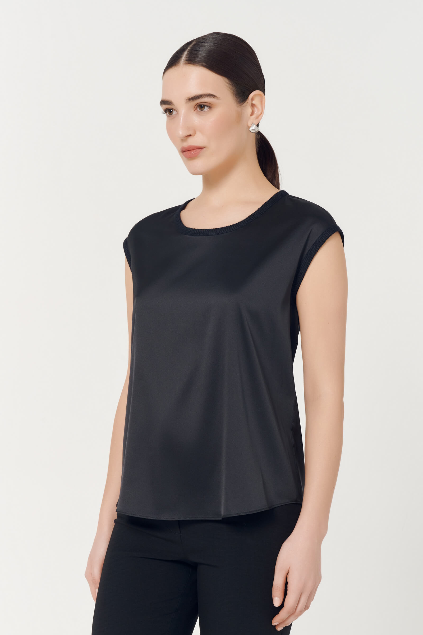 Топ с коротким рукавом Бренд Caterina Leman