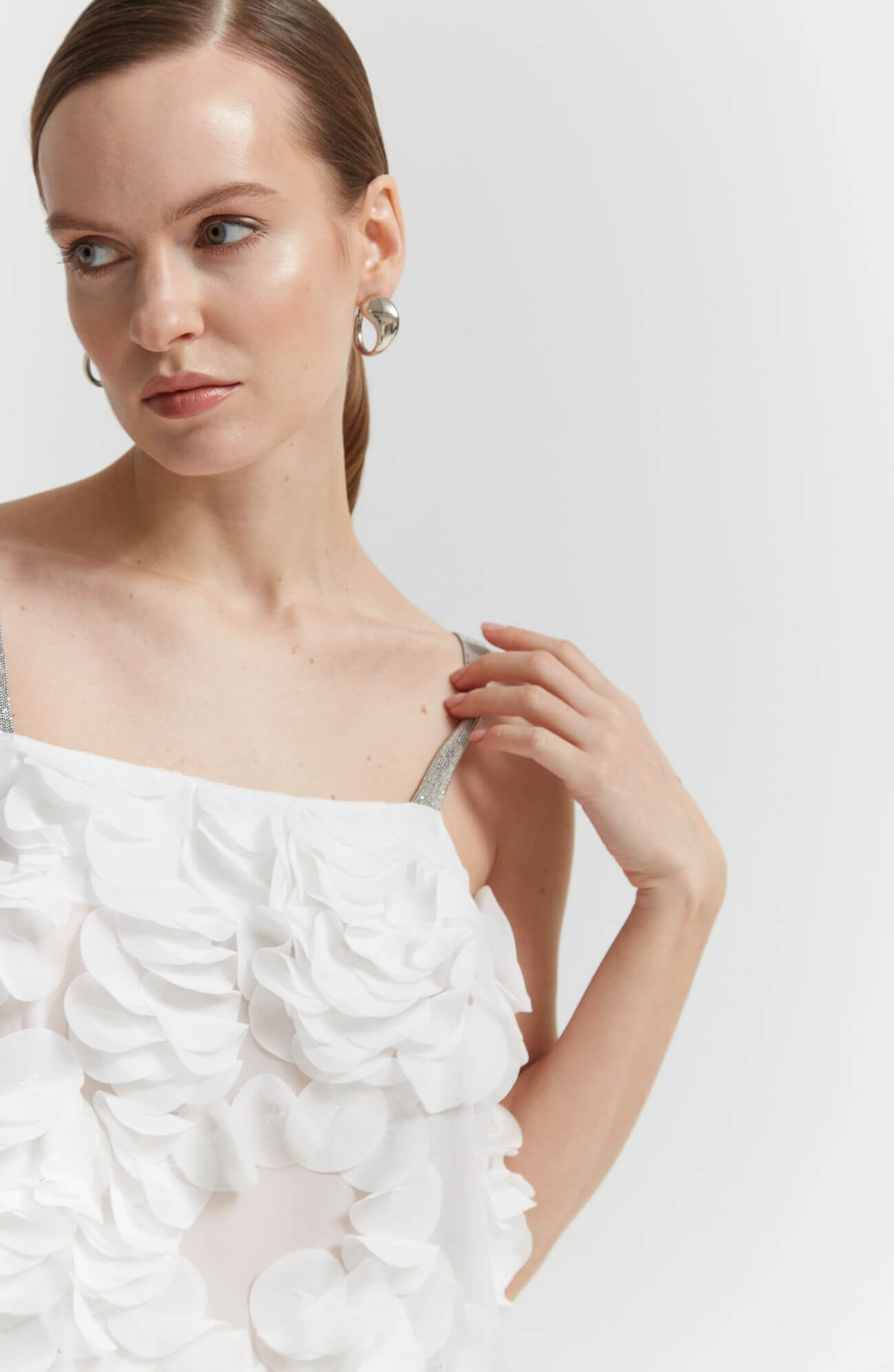 Топ с объемным декором Бренд Rocco Ragni