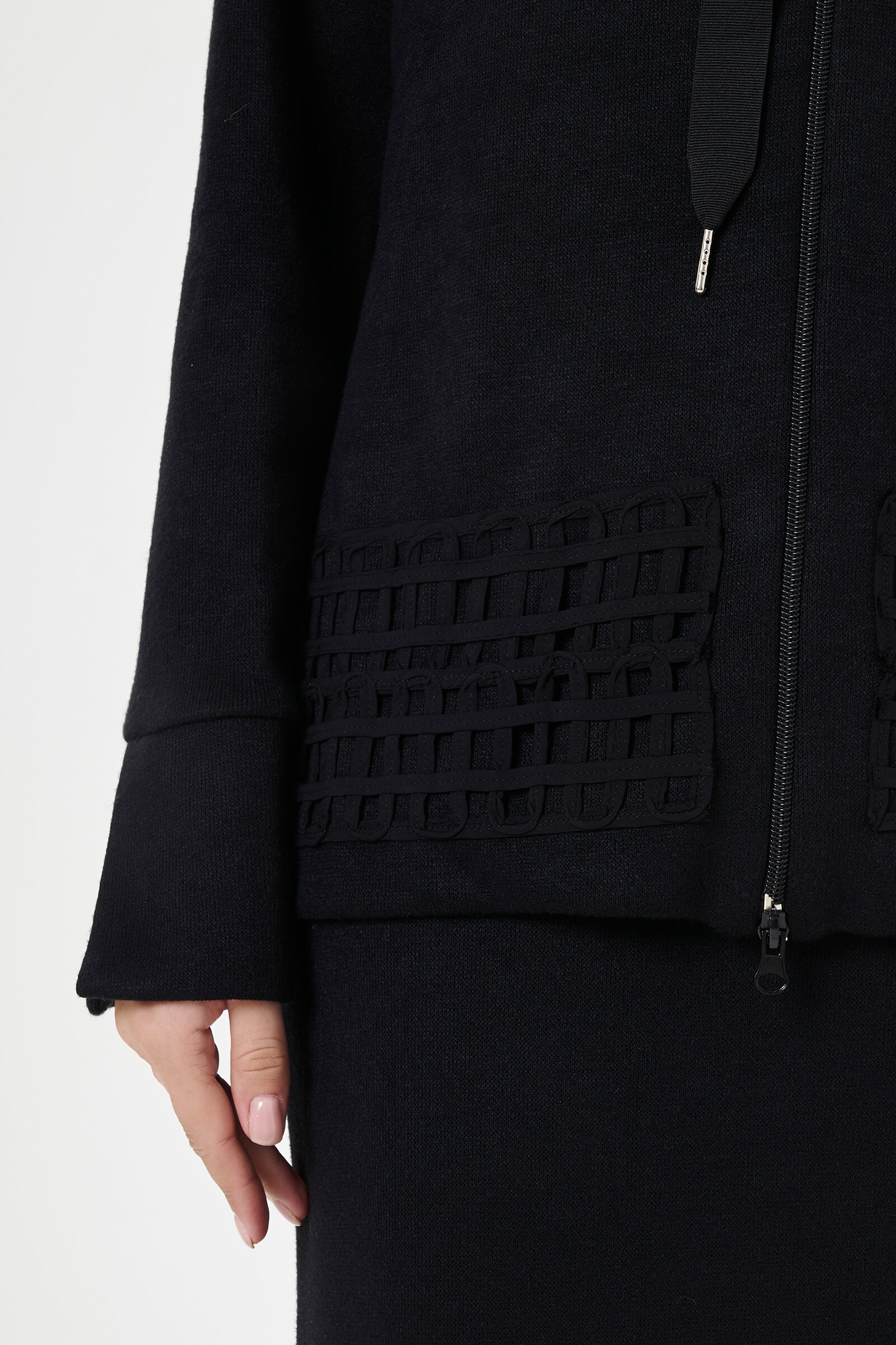 Кардиган с регулируемым капюшоном Бренд Milva Mi