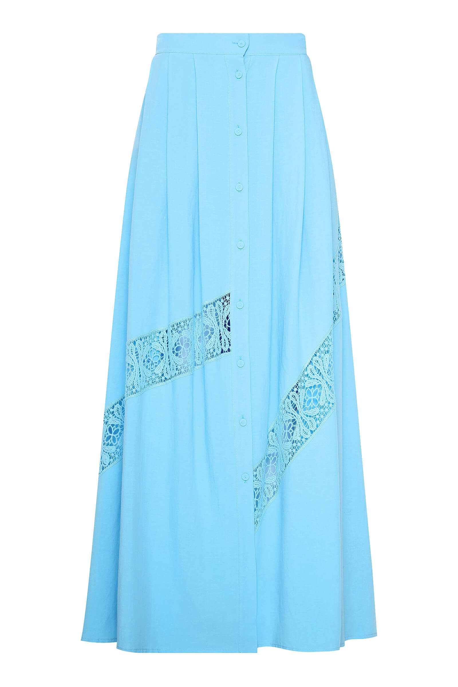 Расклешенная юбка на пуговицах Бренд Milva Mi