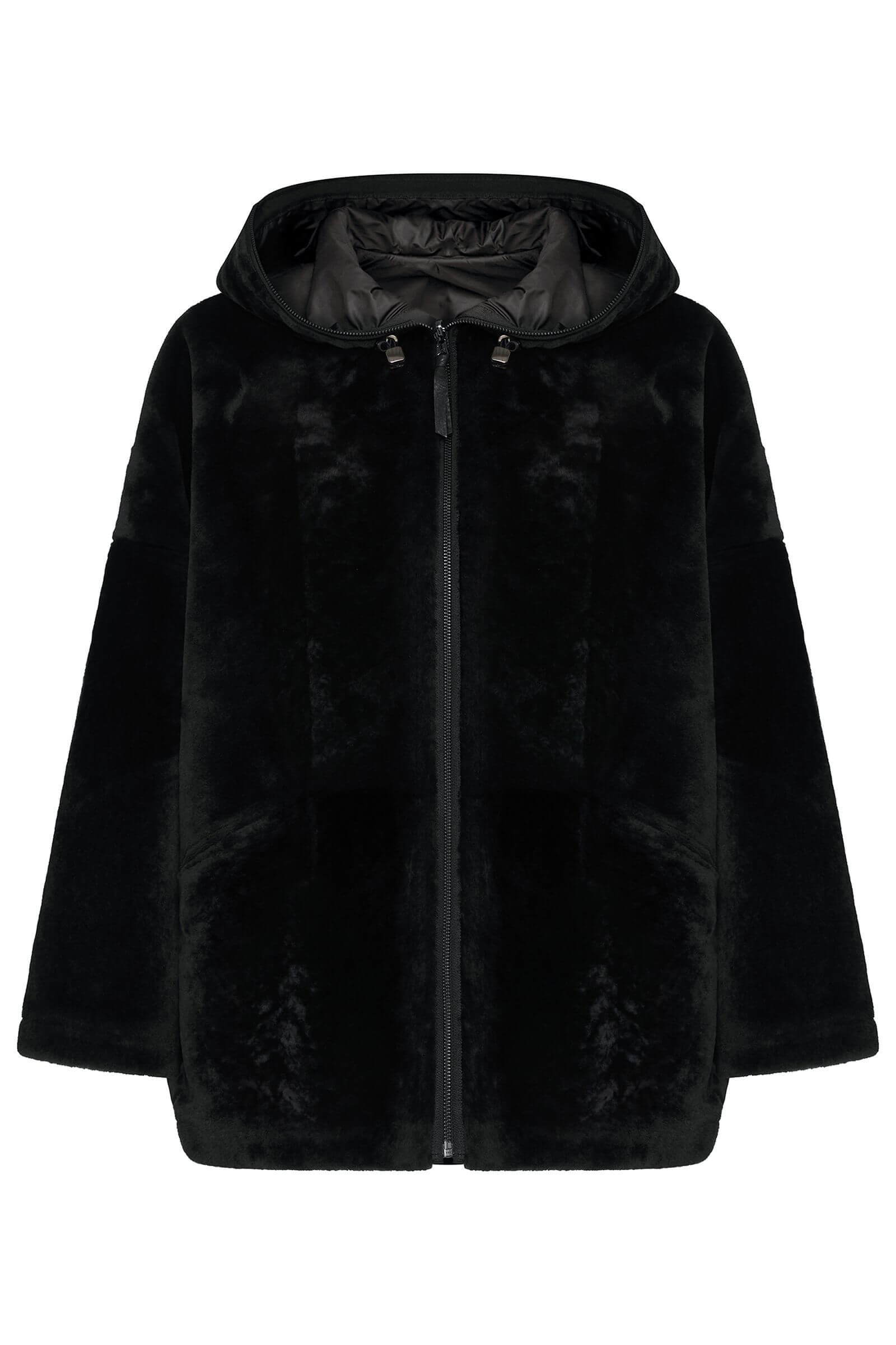 Комбинированная двусторонняя дубленка Бренд Caterina Leman